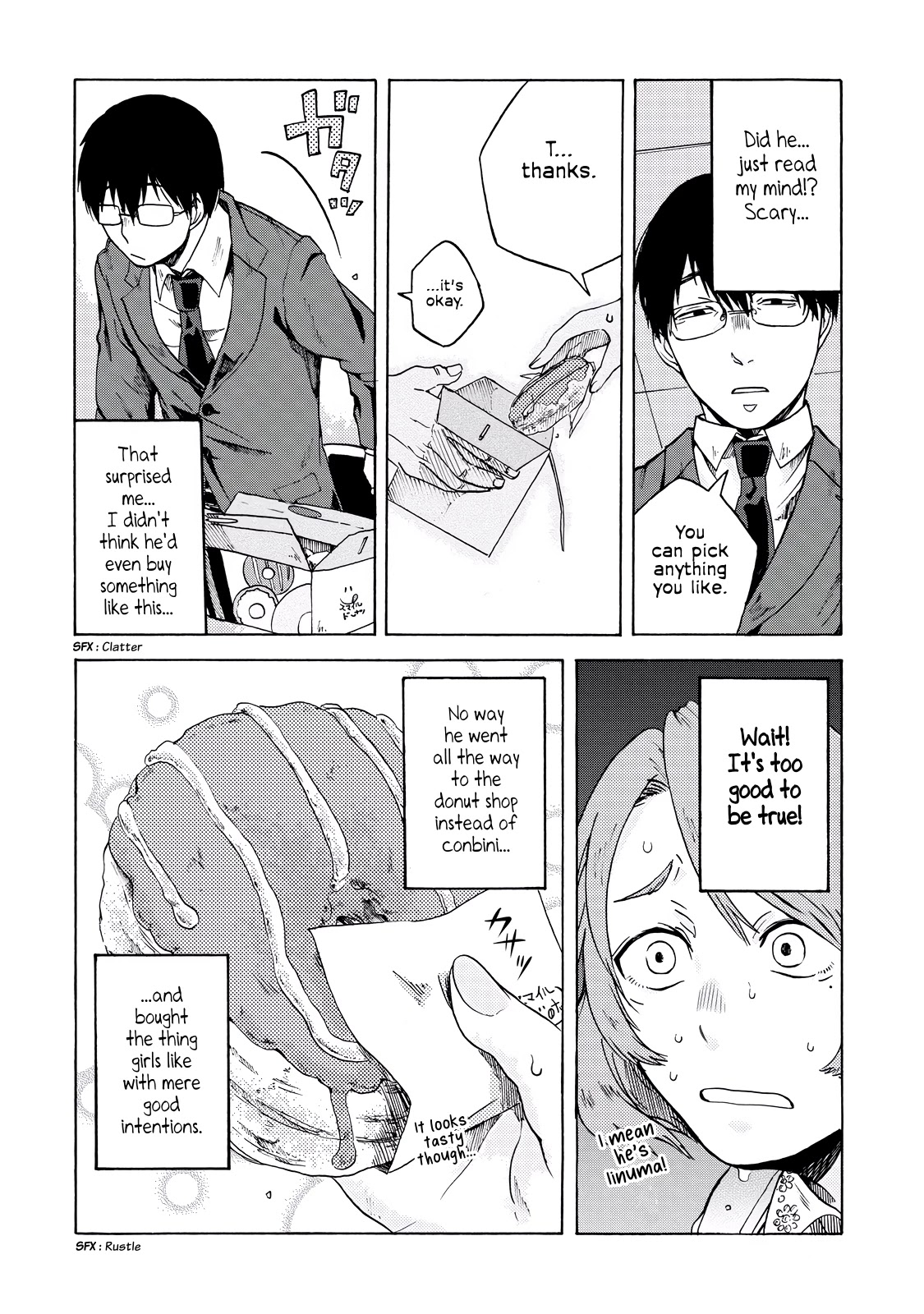 Meshinuma Chapter 4 page 4 - Chapter 4: Sweet Night's Donuts