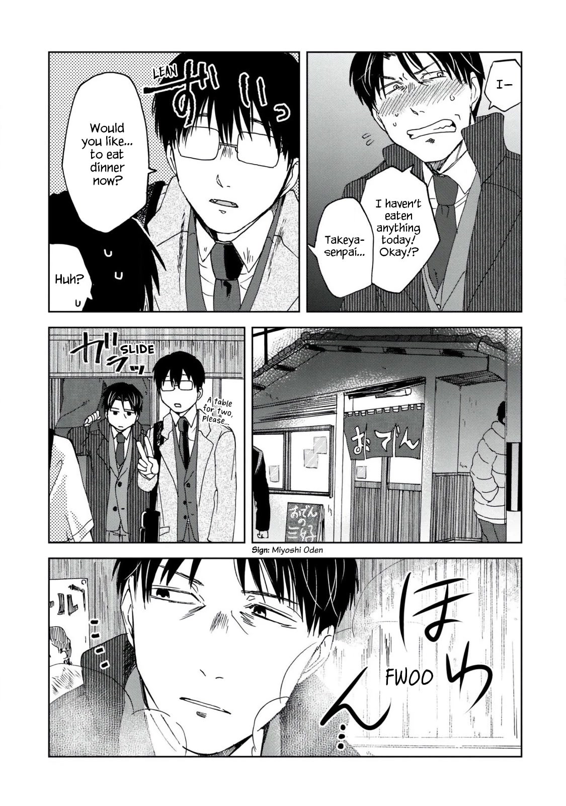 Meshinuma Chapter 41 page 5 - Chapter 41: Shall We... Eat Oden Together?