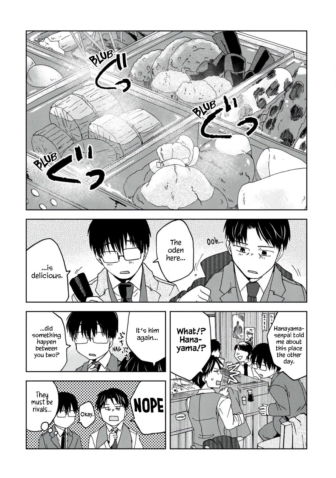 Meshinuma Chapter 41 page 6 - Chapter 41: Shall We... Eat Oden Together?
