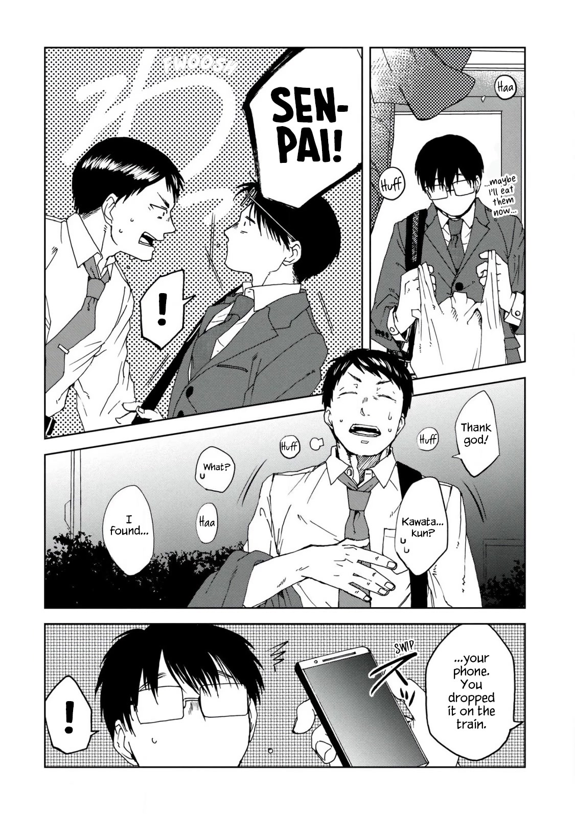 Meshinuma Chapter 44 page 2 - Chapter 44: Gulping Down Conbini Food