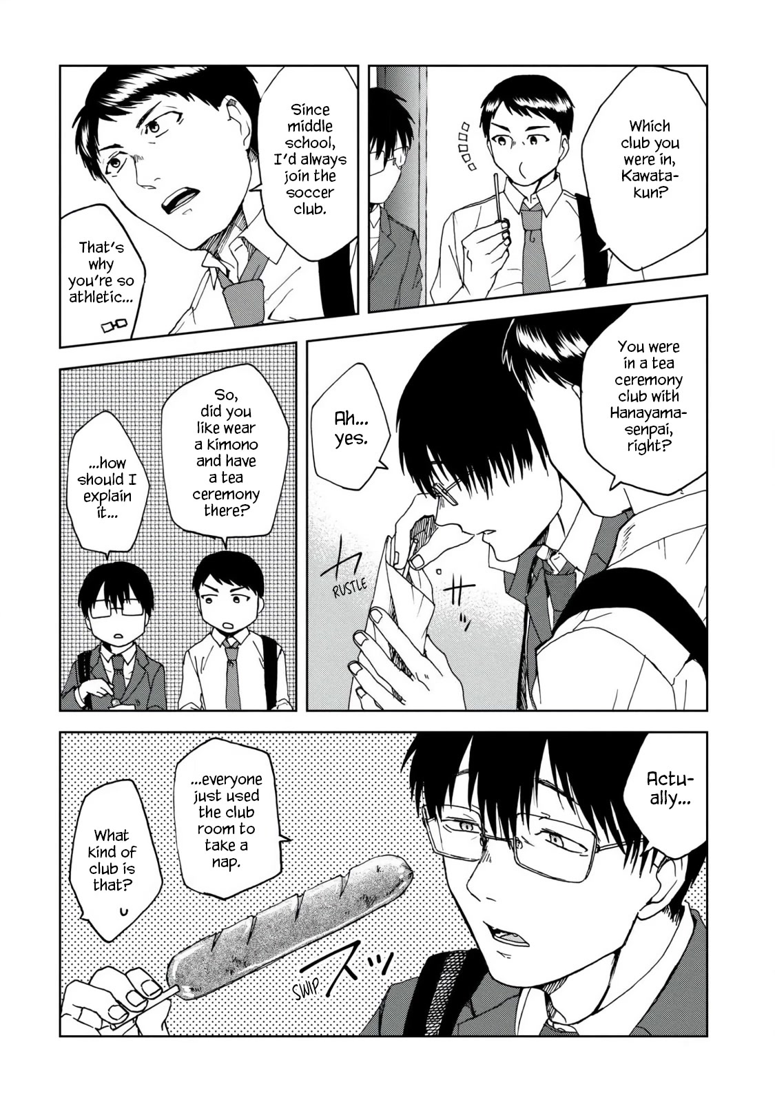 Meshinuma Chapter 44 page 6 - Chapter 44: Gulping Down Conbini Food