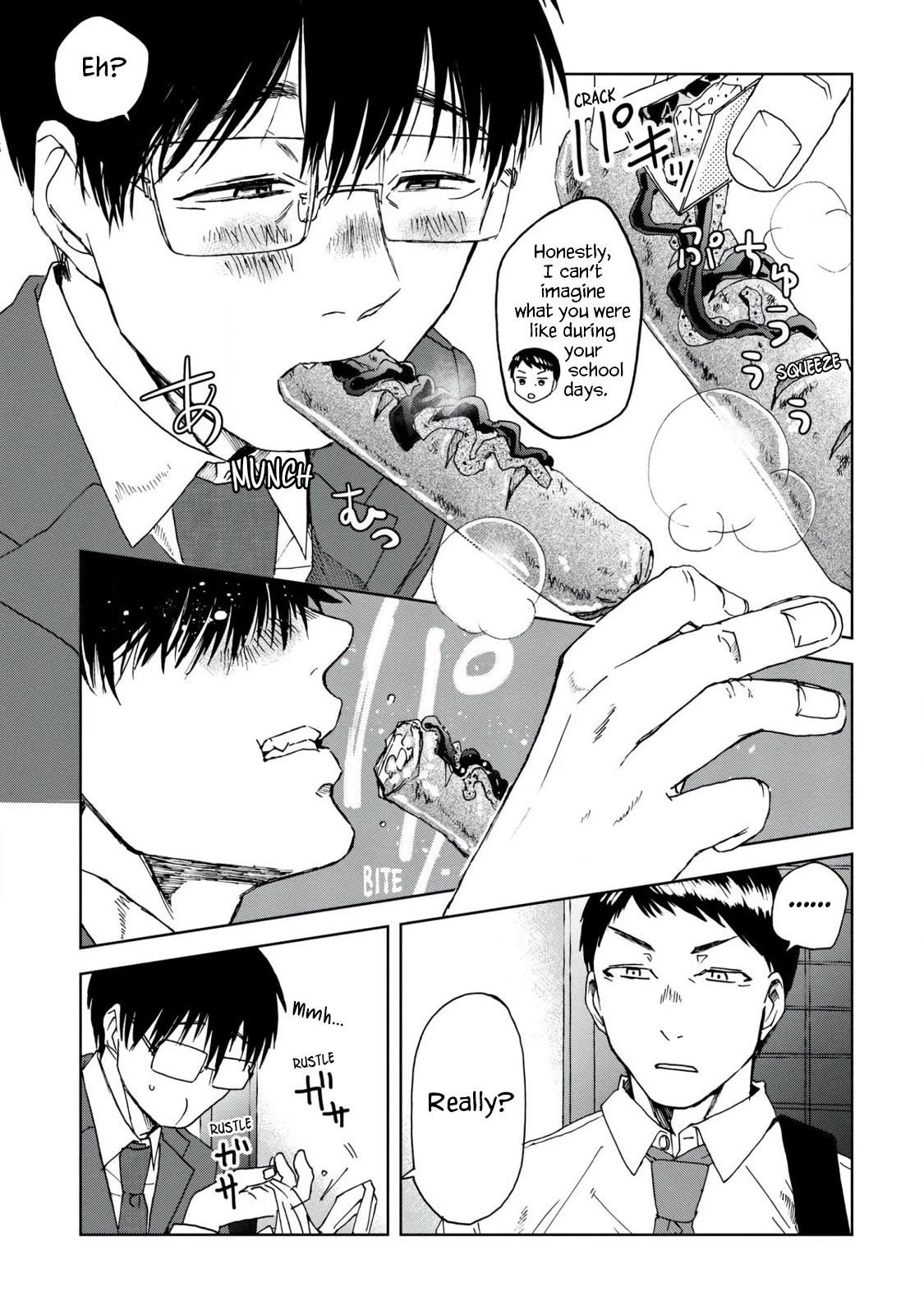 Meshinuma Chapter 44 page 7 - Chapter 44: Gulping Down Conbini Food