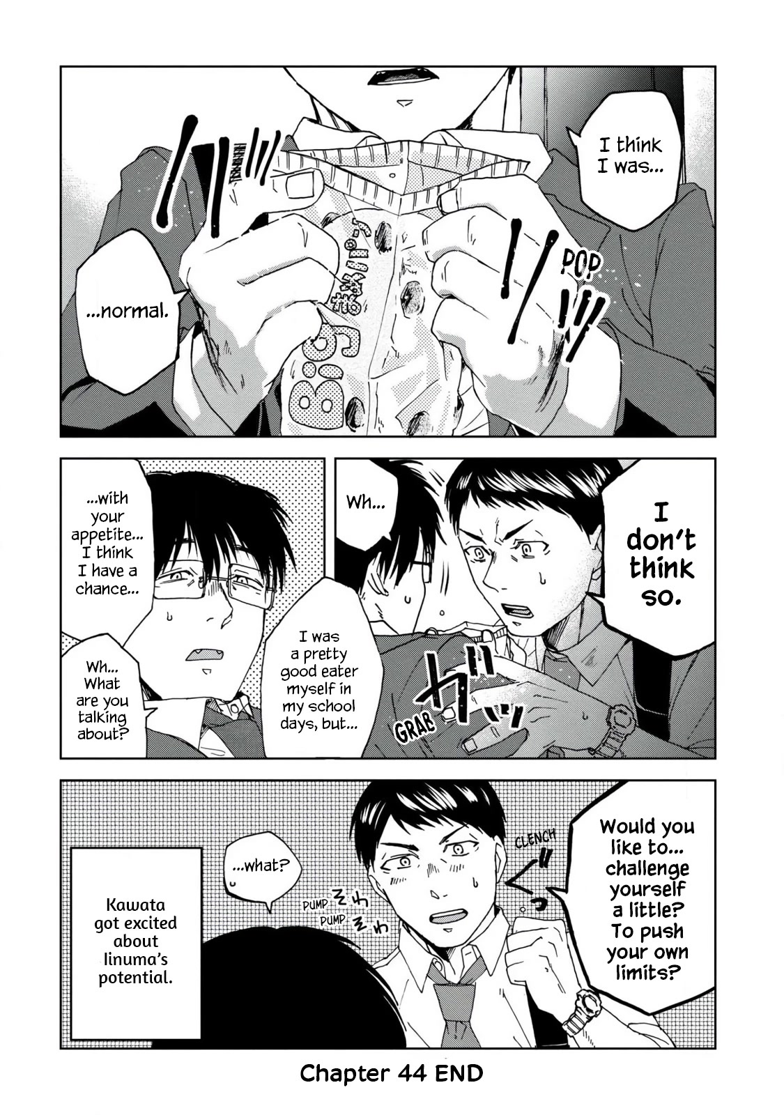 Meshinuma Chapter 44 page 8 - Chapter 44: Gulping Down Conbini Food