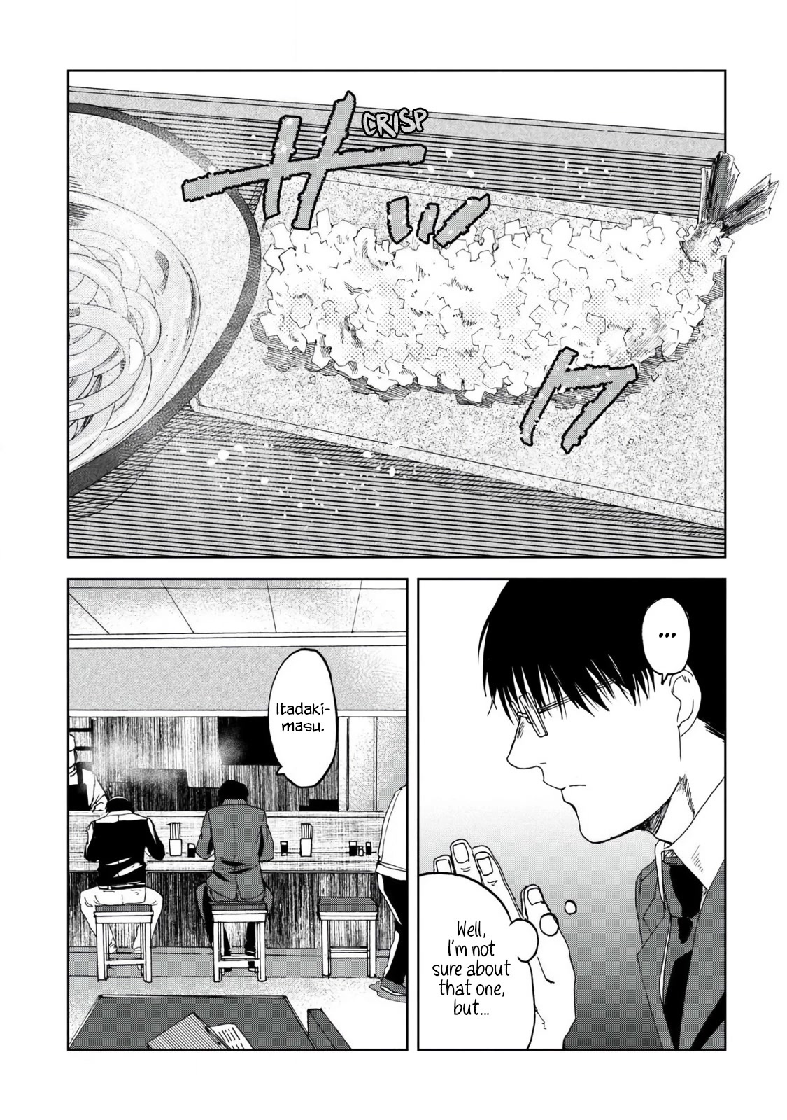 Meshinuma Chapter 45 page 5 - Chapter 45: Devouring Shrimp Tempura... with Vigor