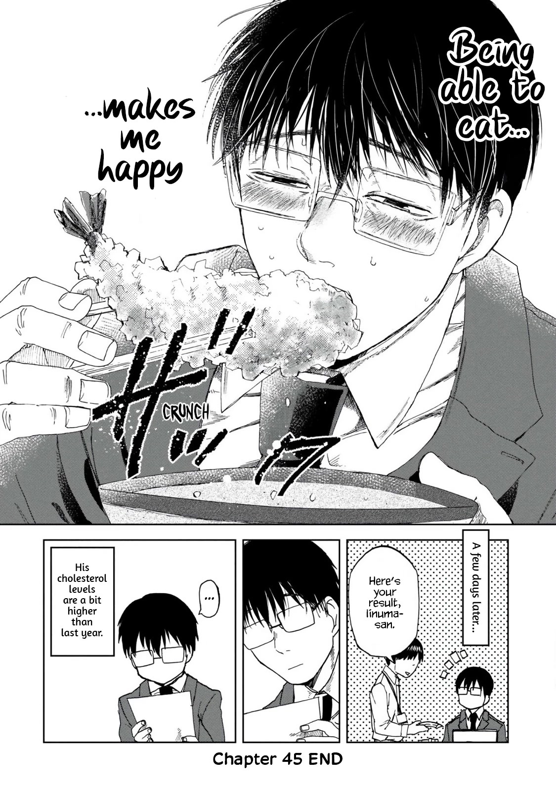 Meshinuma Chapter 45 page 8 - Chapter 45: Devouring Shrimp Tempura... with Vigor