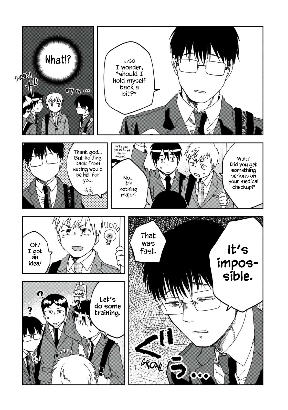 Meshinuma Chapter 46 page 2 - Chapter 46: I Can't Hold It... Okonomiyaki
