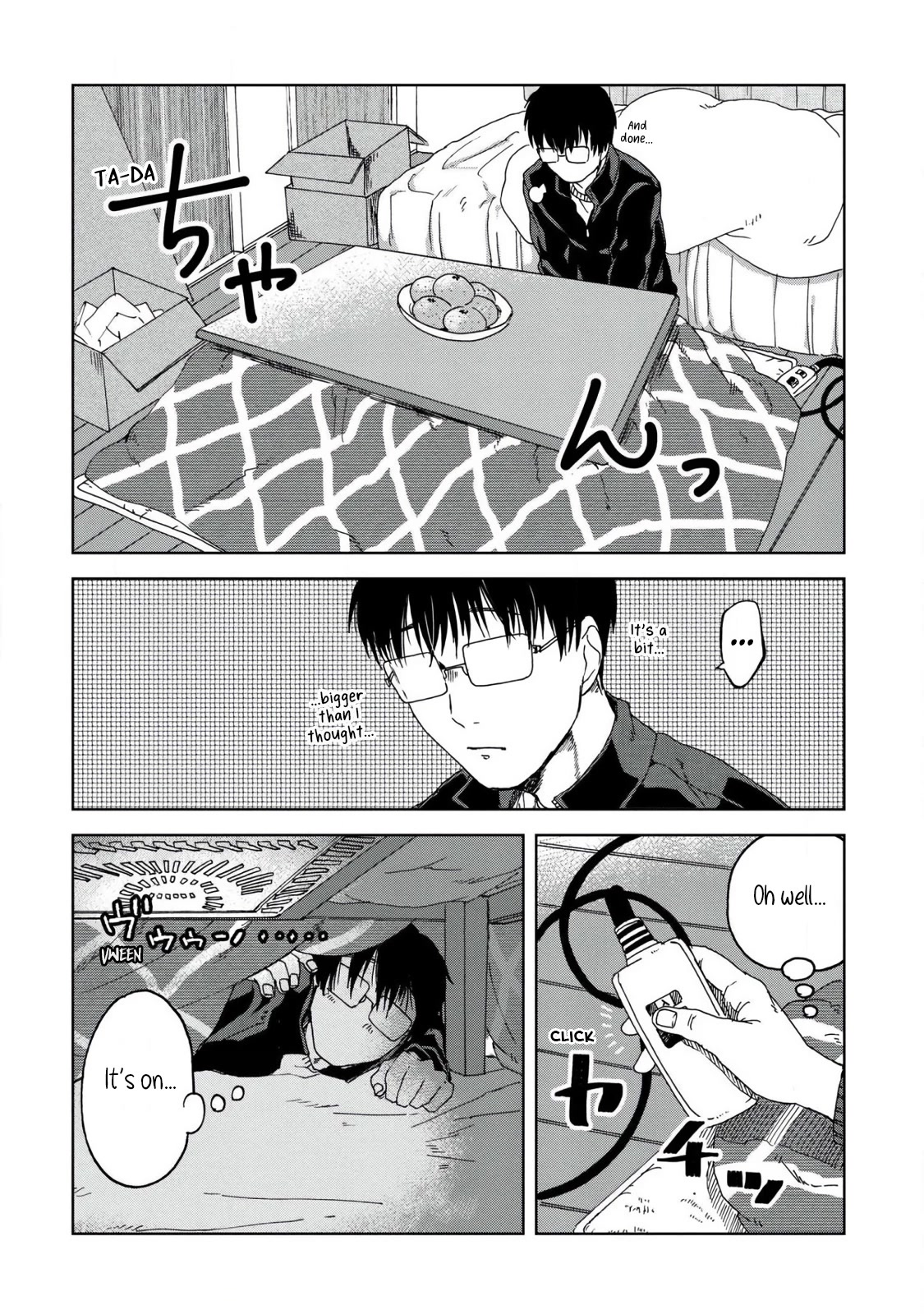 Meshinuma Chapter 47 page 2 - Chapter 47: Tangerine Under the Kotatsu...