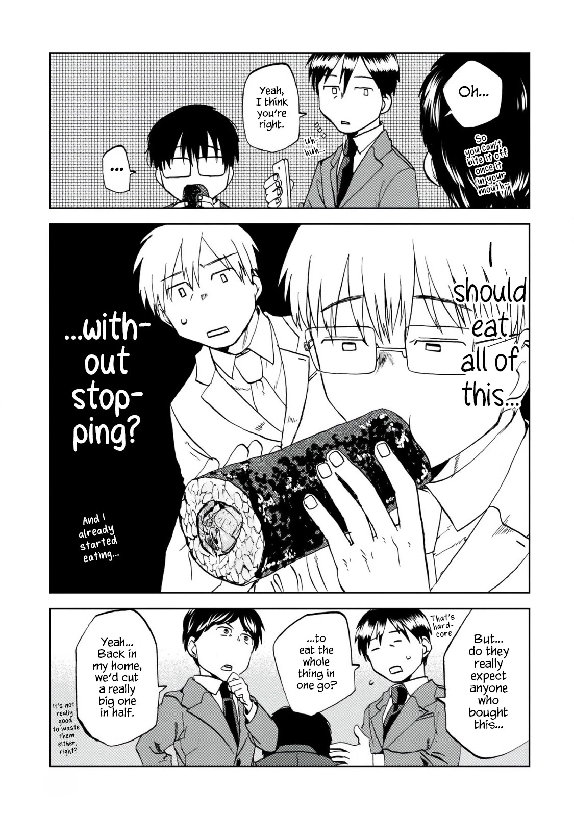 Meshinuma Chapter 48 page 5 - Chapter 48: Extra-Large Ehomaki... Itadakimasu