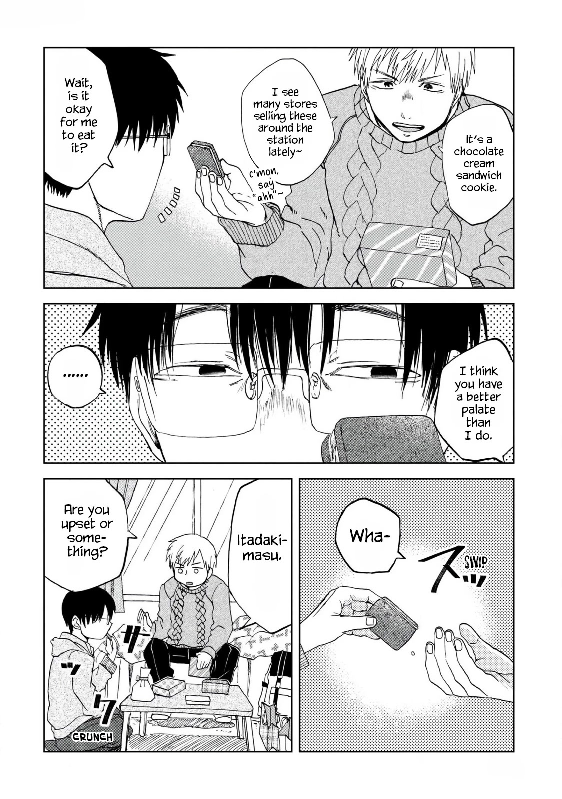 Meshinuma Chapter 49 page 4 - Chapter 49: Full-Course Sweets with Senpai