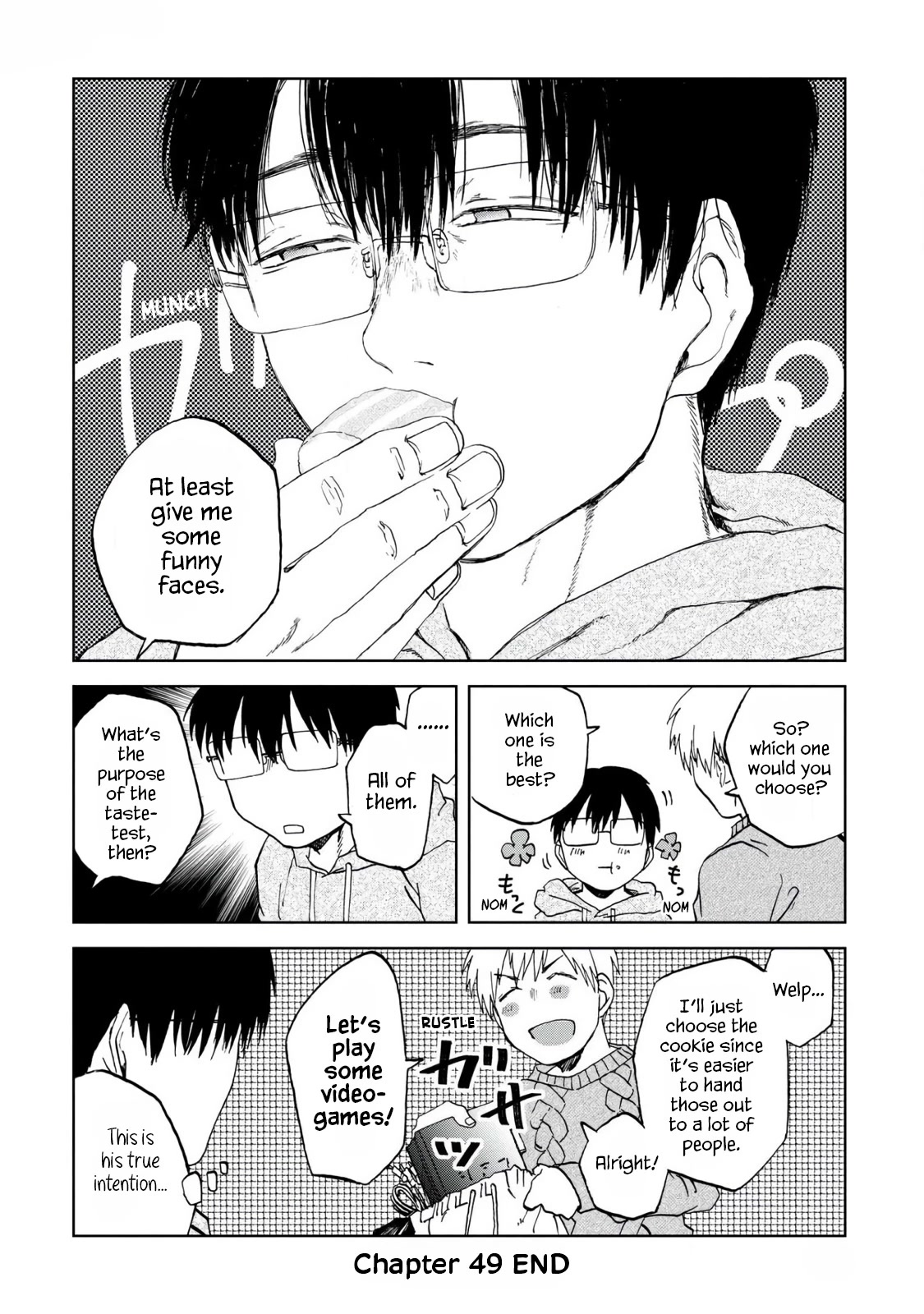 Meshinuma Chapter 49 page 8 - Chapter 49: Full-Course Sweets with Senpai