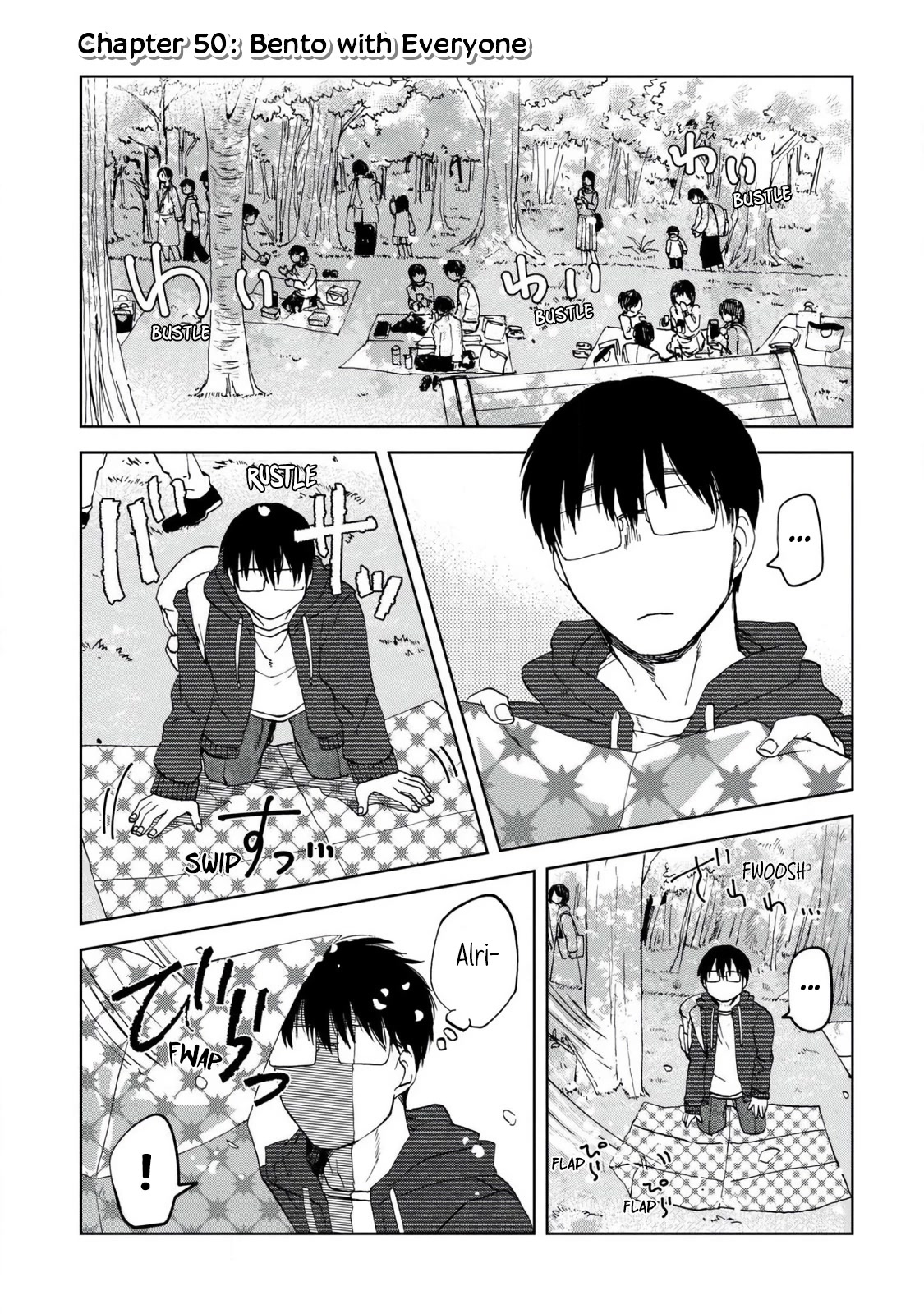 Meshinuma Chapter 50 page 1 - Chapter 50: Bento with Everyone