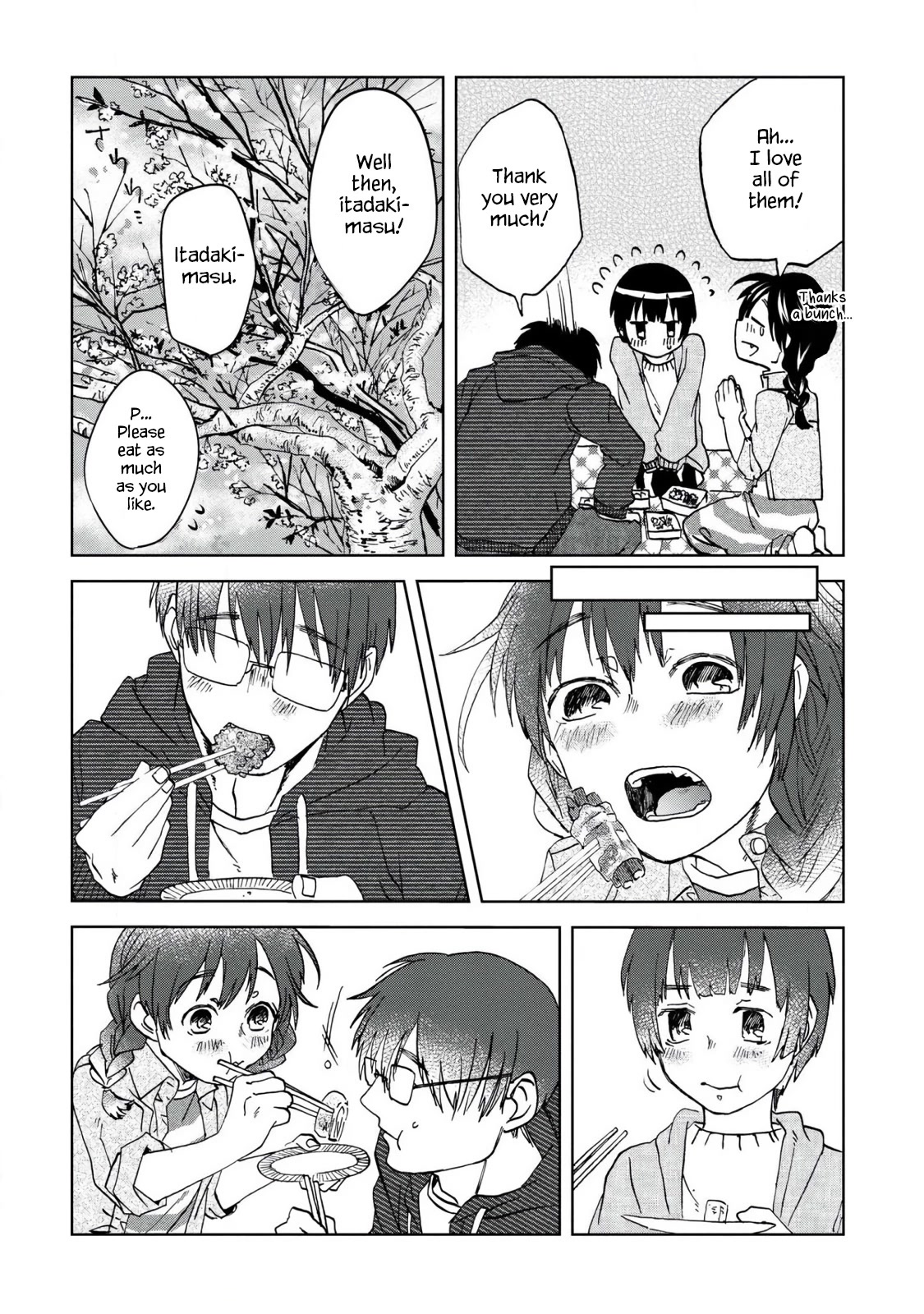 Meshinuma Chapter 50 page 6 - Chapter 50: Bento with Everyone