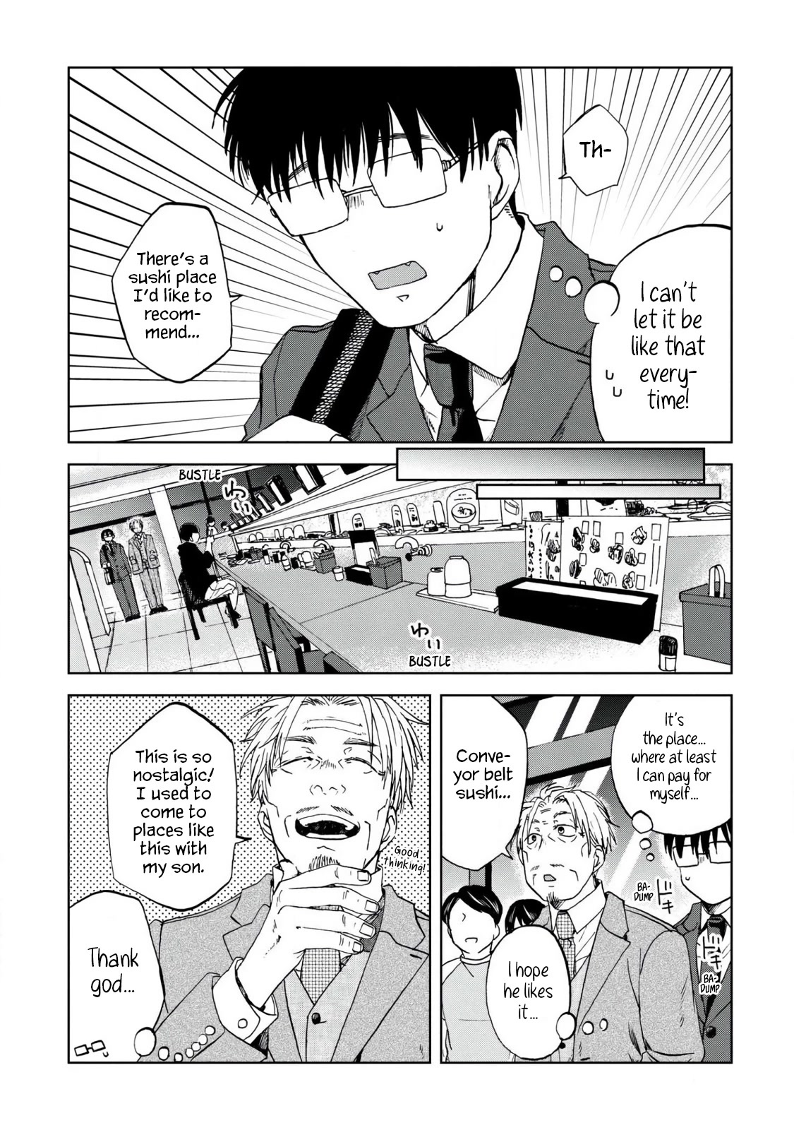 Meshinuma Chapter 51 page 3 - Chapter 51: Conveyor Belt Sushi... Thank You for the Treat