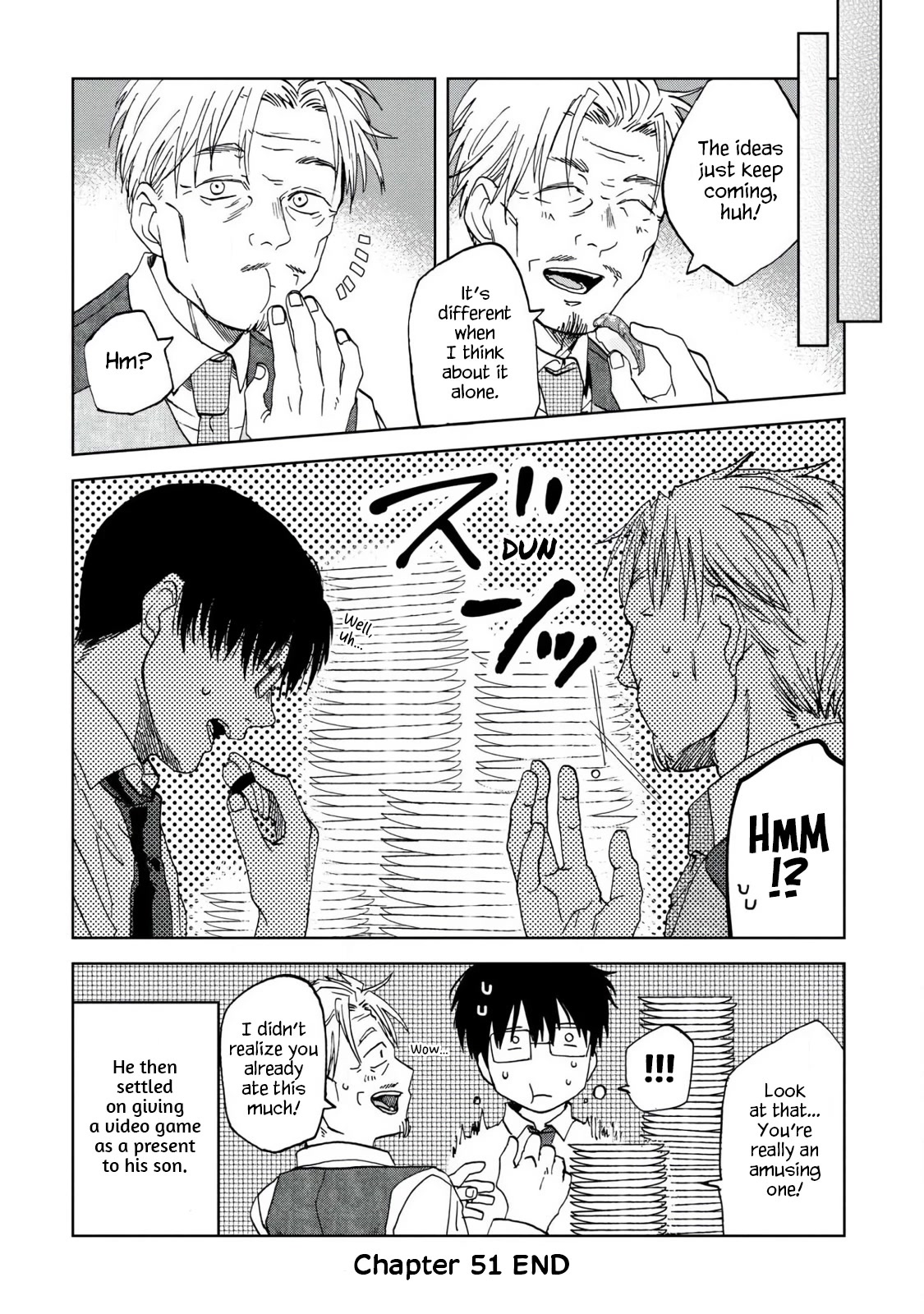 Meshinuma Chapter 51 page 8 - Chapter 51: Conveyor Belt Sushi... Thank You for the Treat