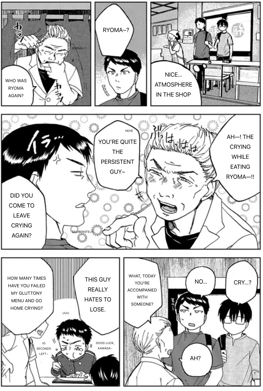 Meshinuma Chapter 52 page 3 - Chapter 52: Challenge! Large Serving of Yakisoba Part 1