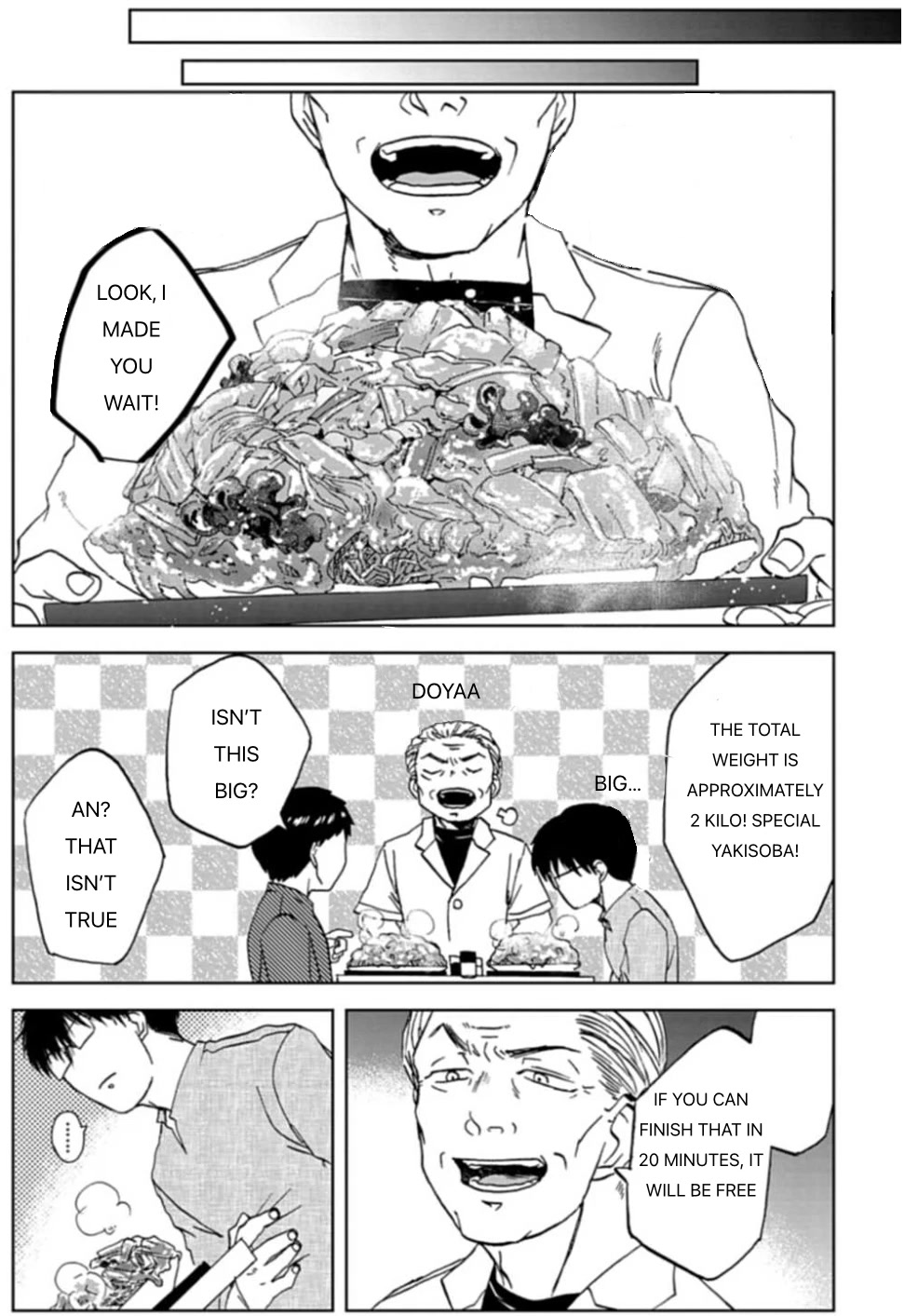 Meshinuma Chapter 52 page 5 - Chapter 52: Challenge! Large Serving of Yakisoba Part 1