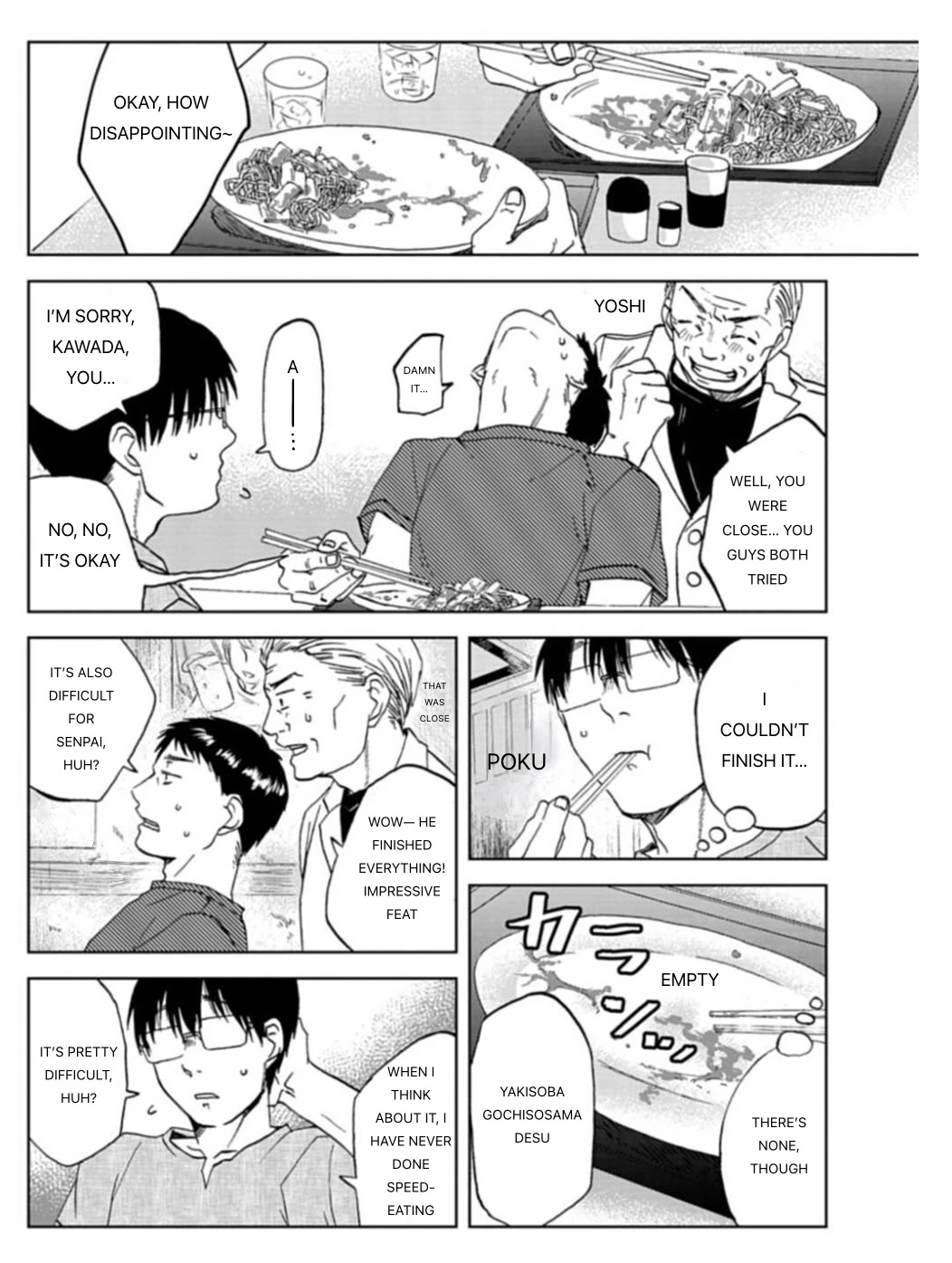 Meshinuma Chapter 53 page 4 - Chapter 53: Challenge! Extra Large Serving of Yakisoba Pt 2
