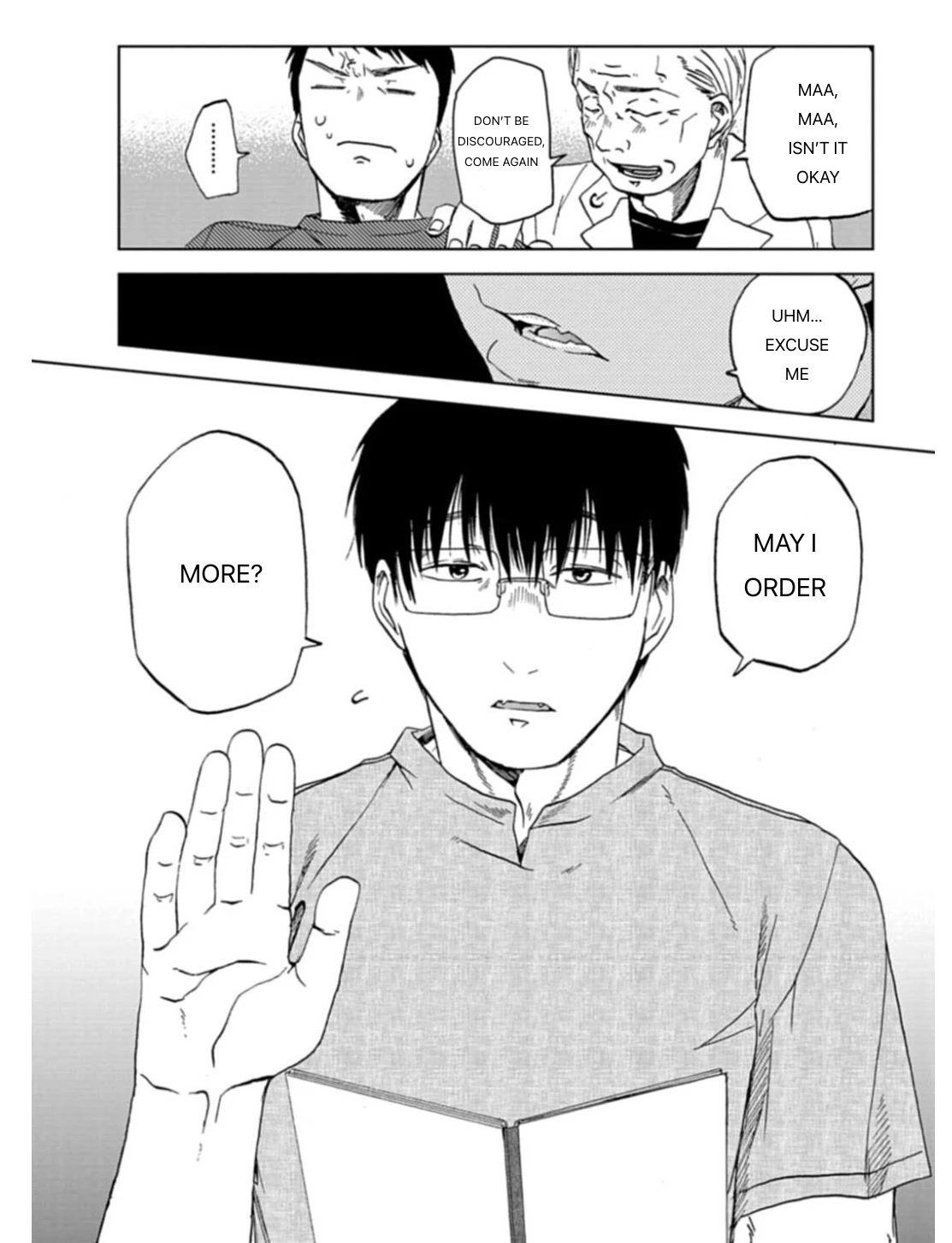 Meshinuma Chapter 53 page 5 - Chapter 53: Challenge! Extra Large Serving of Yakisoba Pt 2
