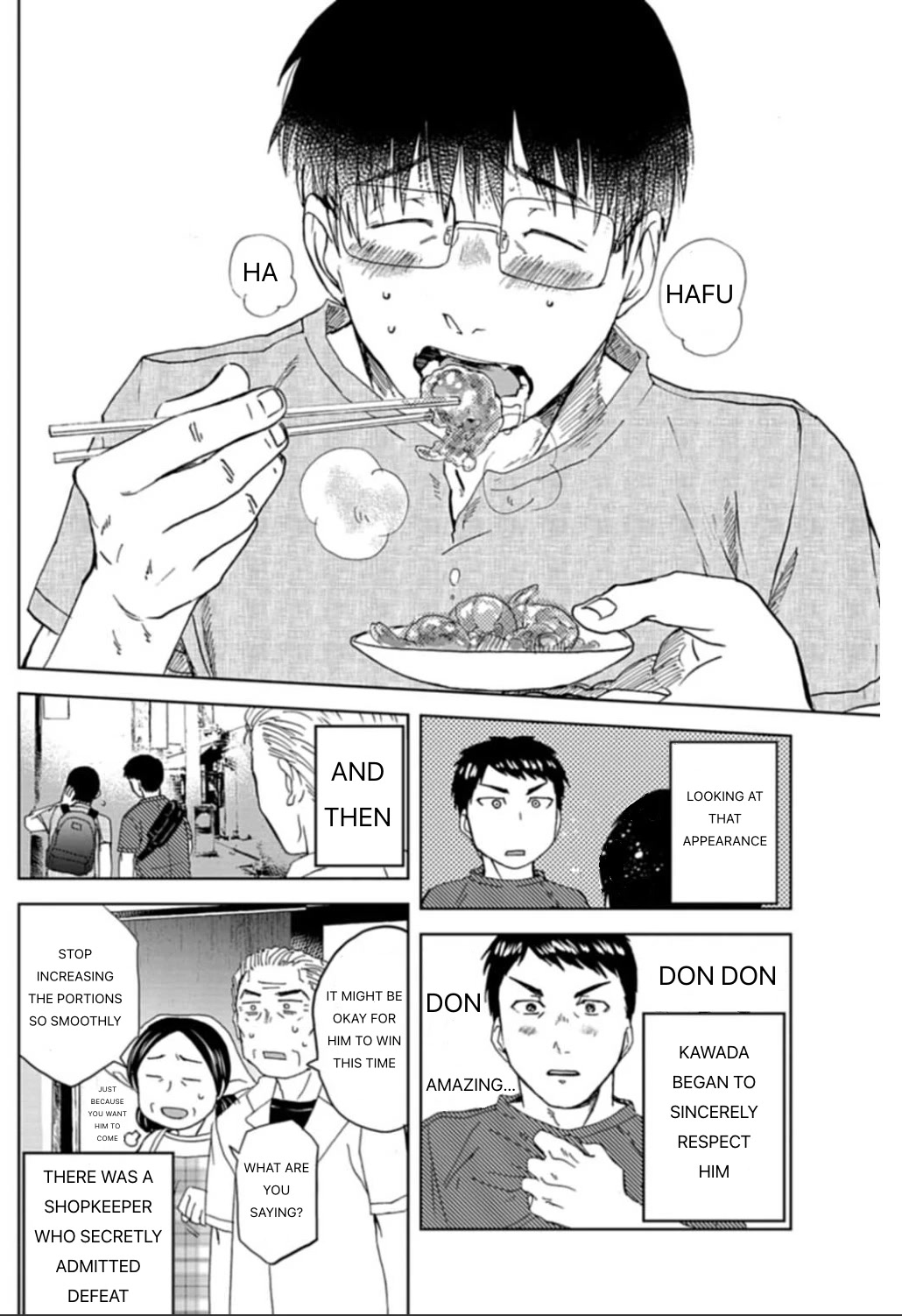 Meshinuma Chapter 53 page 8 - Chapter 53: Challenge! Extra Large Serving of Yakisoba Pt 2