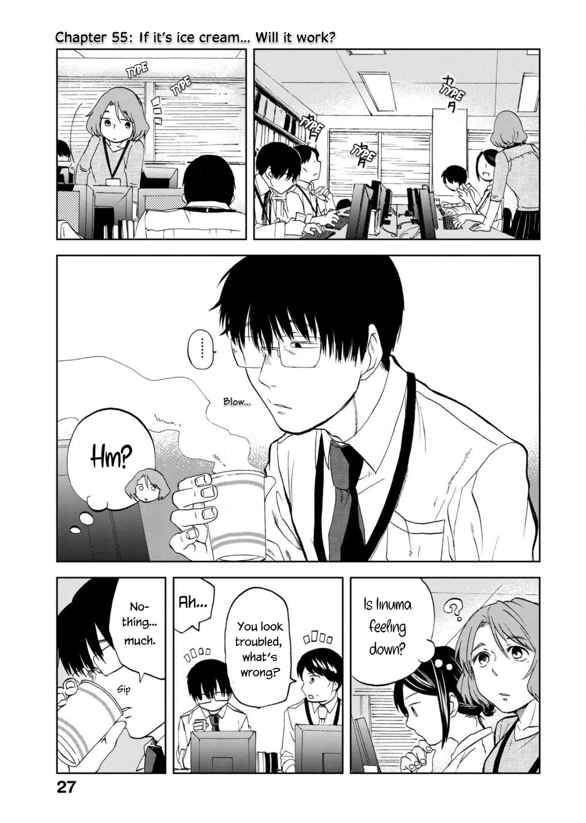 Meshinuma Chapter 55 page 1 - Chapter 55: If it's ice-cream... Will it work?