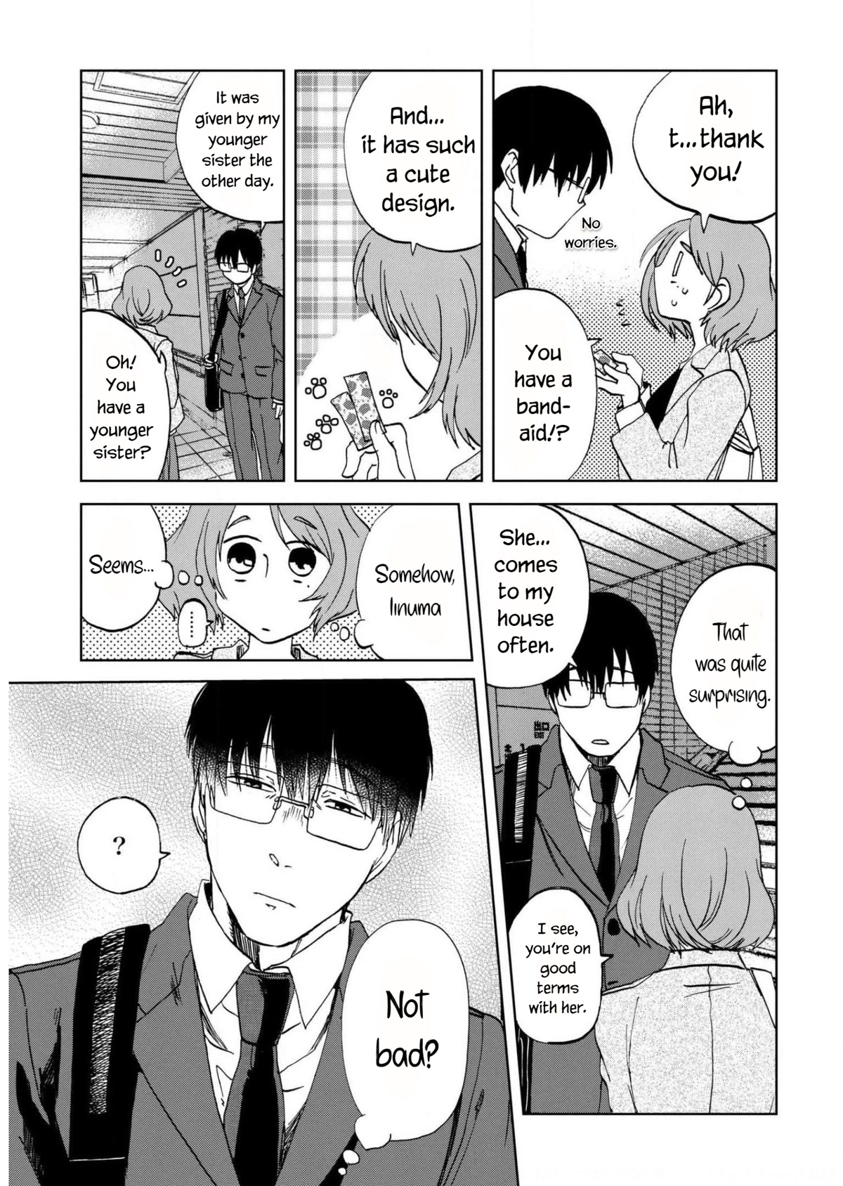 Meshinuma Chapter 57 page 3 - Chapter 57: Cheese and pasta and Iinuma