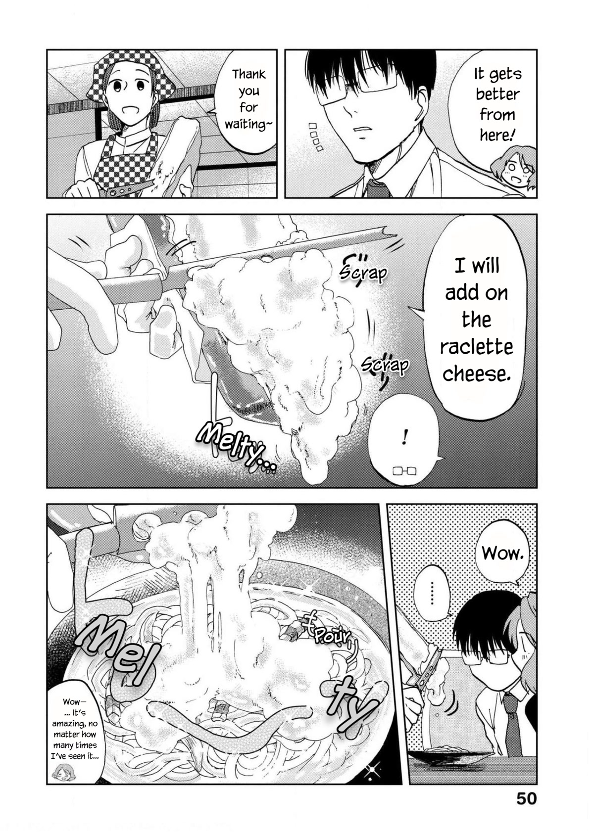 Meshinuma Chapter 57 page 6 - Chapter 57: Cheese and pasta and Iinuma
