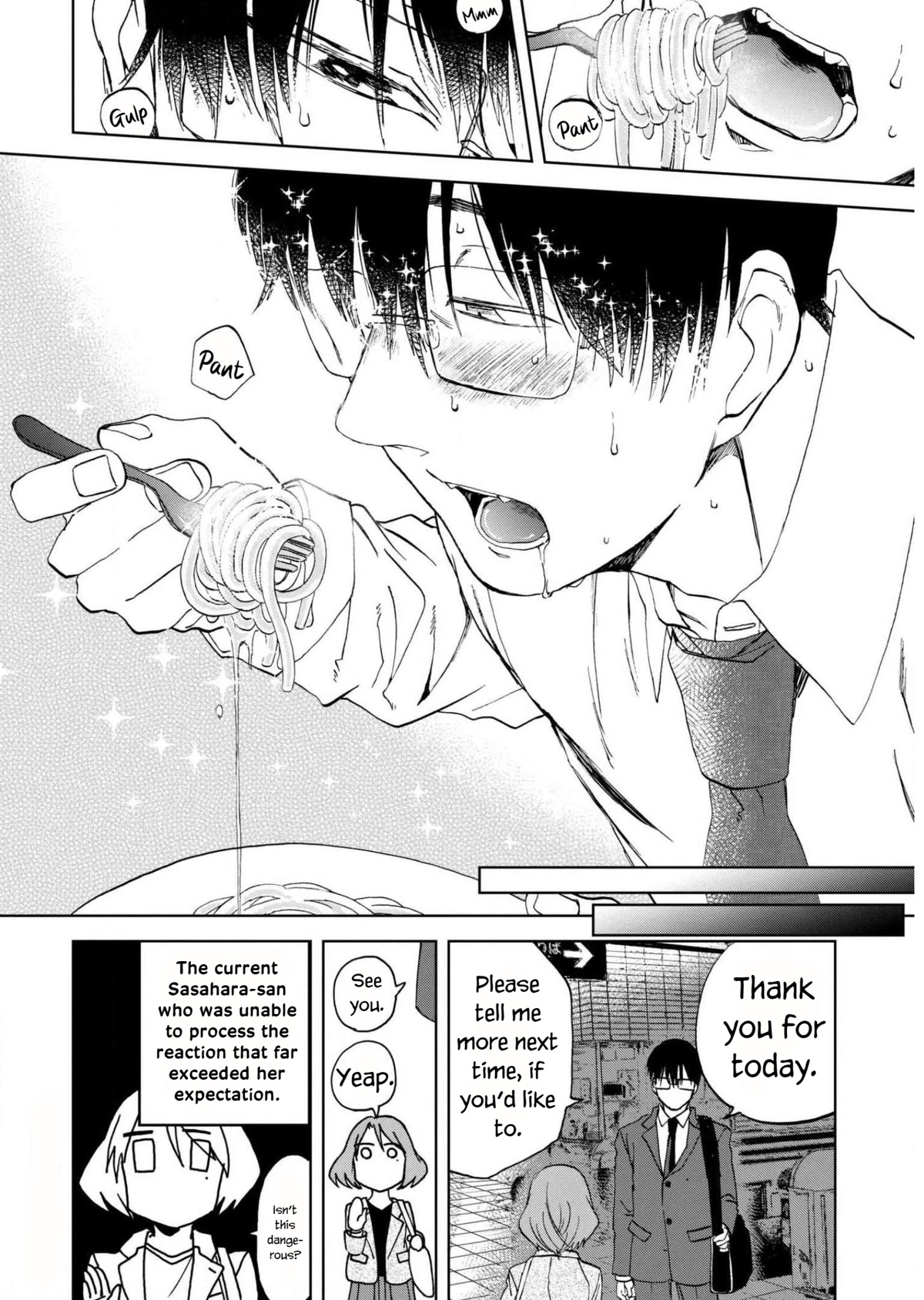 Meshinuma Chapter 57 page 8 - Chapter 57: Cheese and pasta and Iinuma