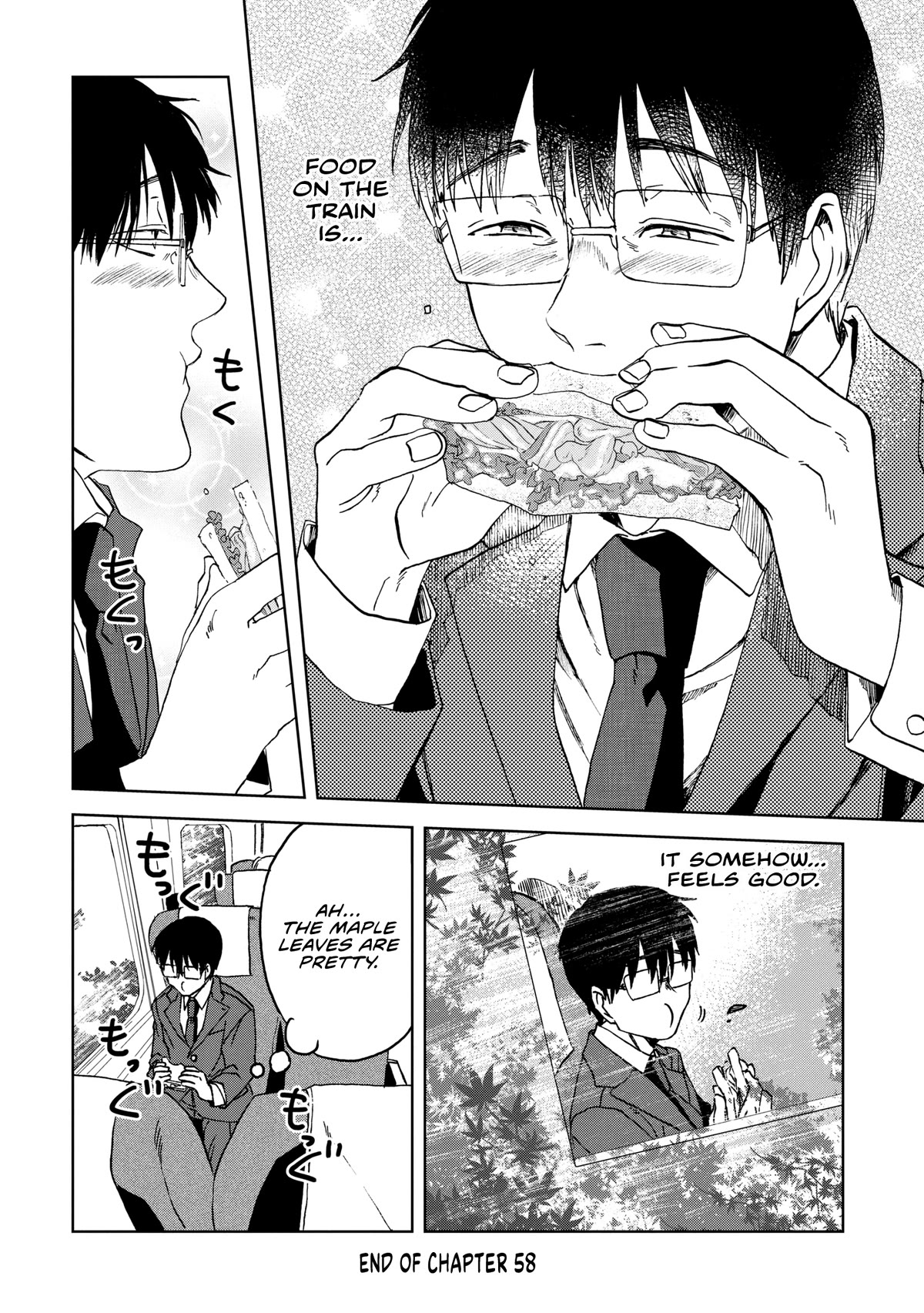 Meshinuma Chapter 58 page 9 - Chapter 58: Today shall be... Sandwich