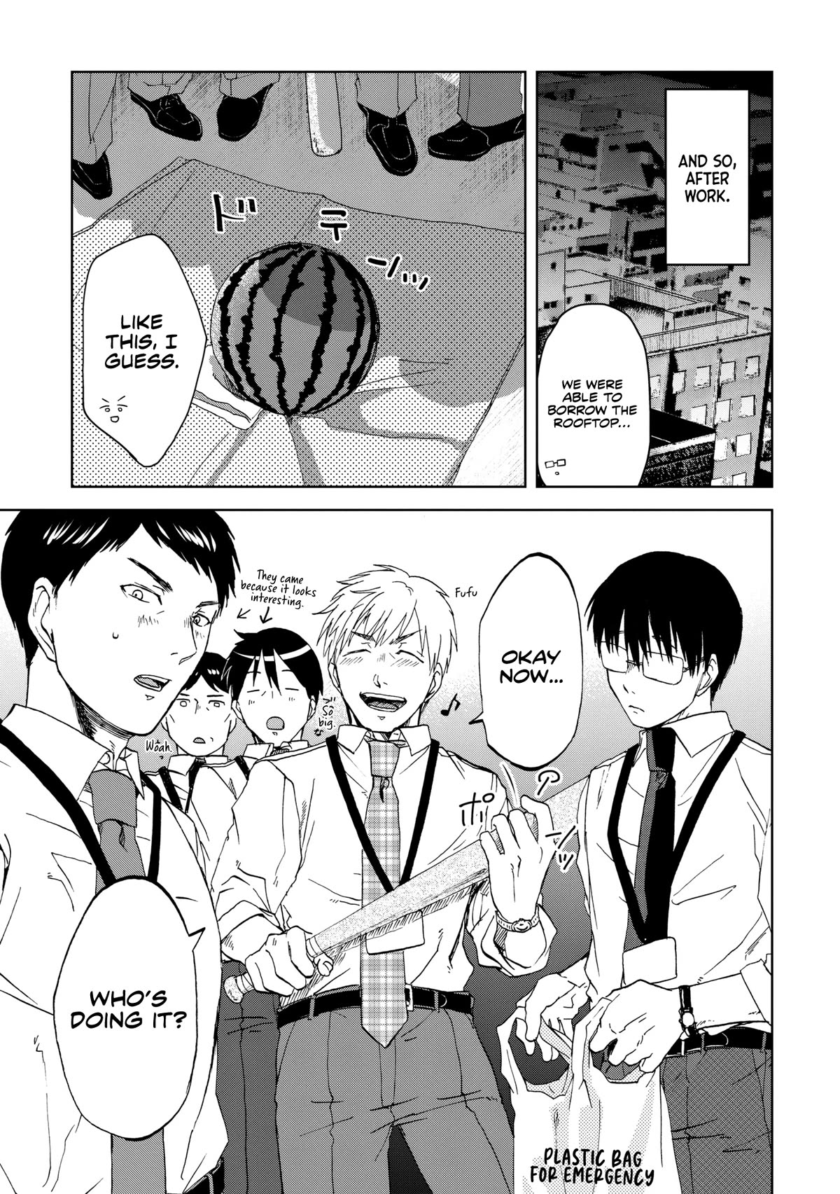 Meshinuma Chapter 61 page 4 - Chapter 61: Splitting Watermelons with Everyone!