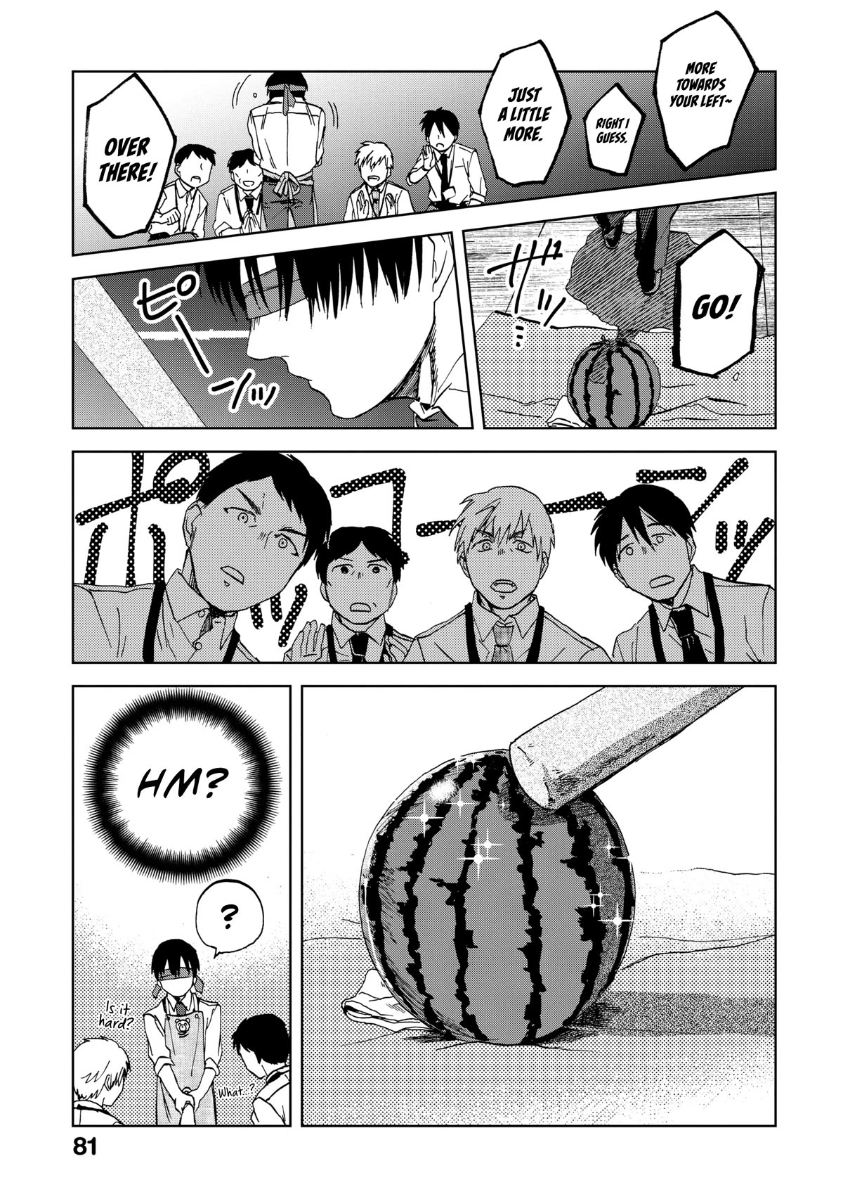 Meshinuma Chapter 61 page 6 - Chapter 61: Splitting Watermelons with Everyone!