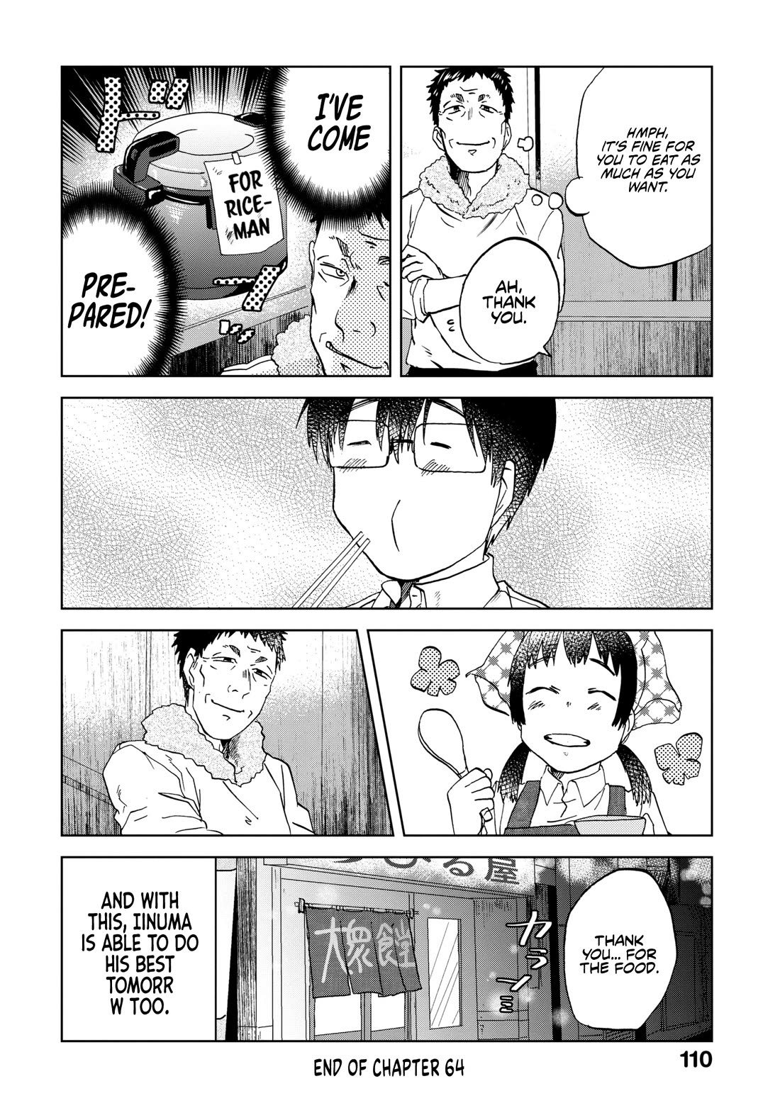 Meshinuma Chapter 64 page 9 - Chapter 64: Today is... Liver and Chives...