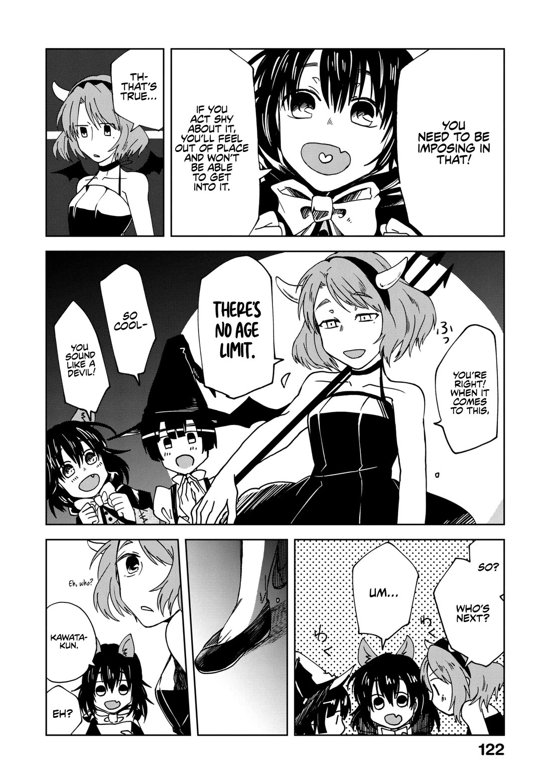 Meshinuma Chapter 65.5 page 4 - Chapter 65.5: THE EXTRA HALLOWEEN CLOSING PARTY WITH EVERYONE