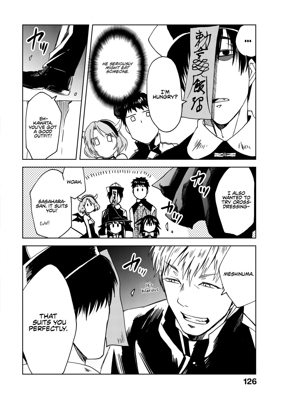 Meshinuma Chapter 65.5 page 8 - Chapter 65.5: THE EXTRA HALLOWEEN CLOSING PARTY WITH EVERYONE