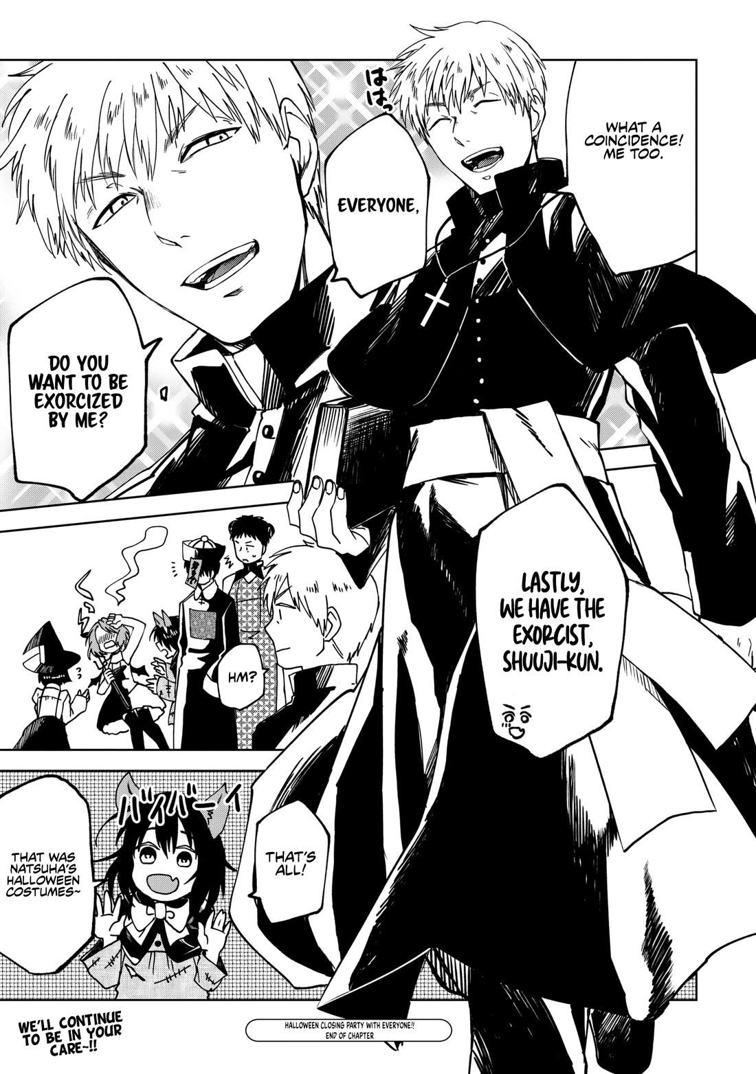 Meshinuma Chapter 65.5 page 9 - Chapter 65.5: THE EXTRA HALLOWEEN CLOSING PARTY WITH EVERYONE