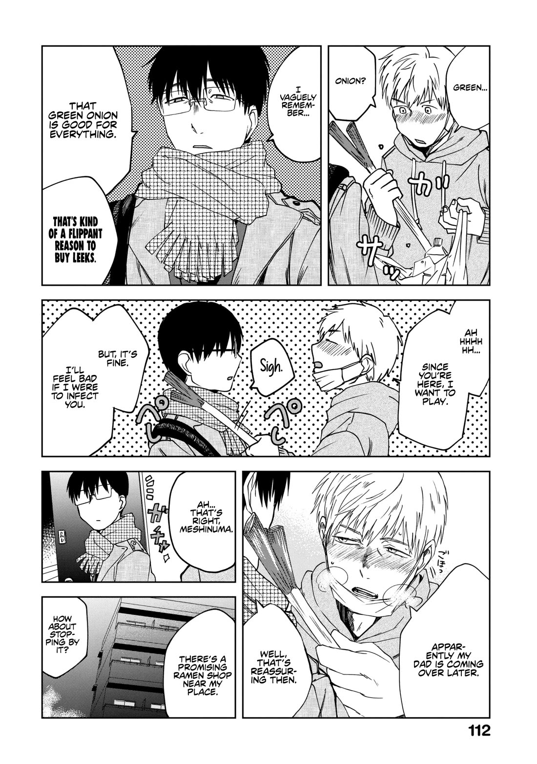 Meshinuma Chapter 65 page 3 - Chapter 65: Senpai’s recommendation... Miso butter ramen