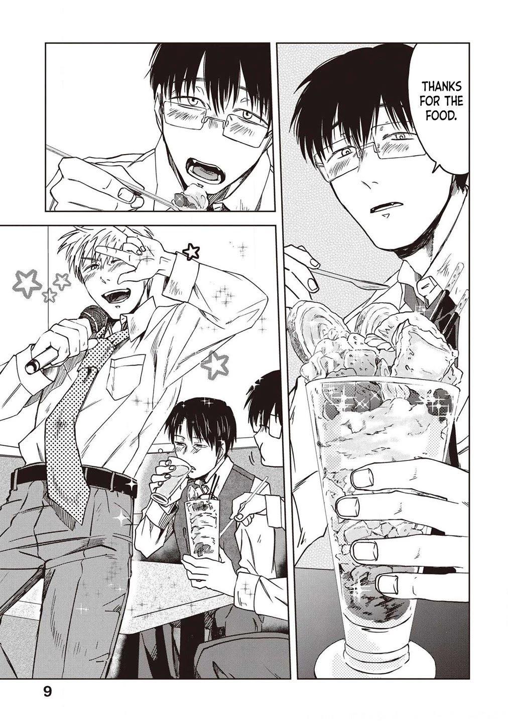 Meshinuma Chapter 66 page 10 - Chapter 66: Karaoke and Parfait with Senpai