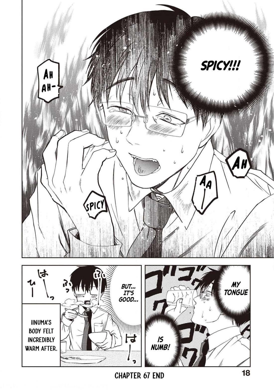 Meshinuma Chapter 67 page 8 - Chapter 67: On Cold Days... Spicy Foods