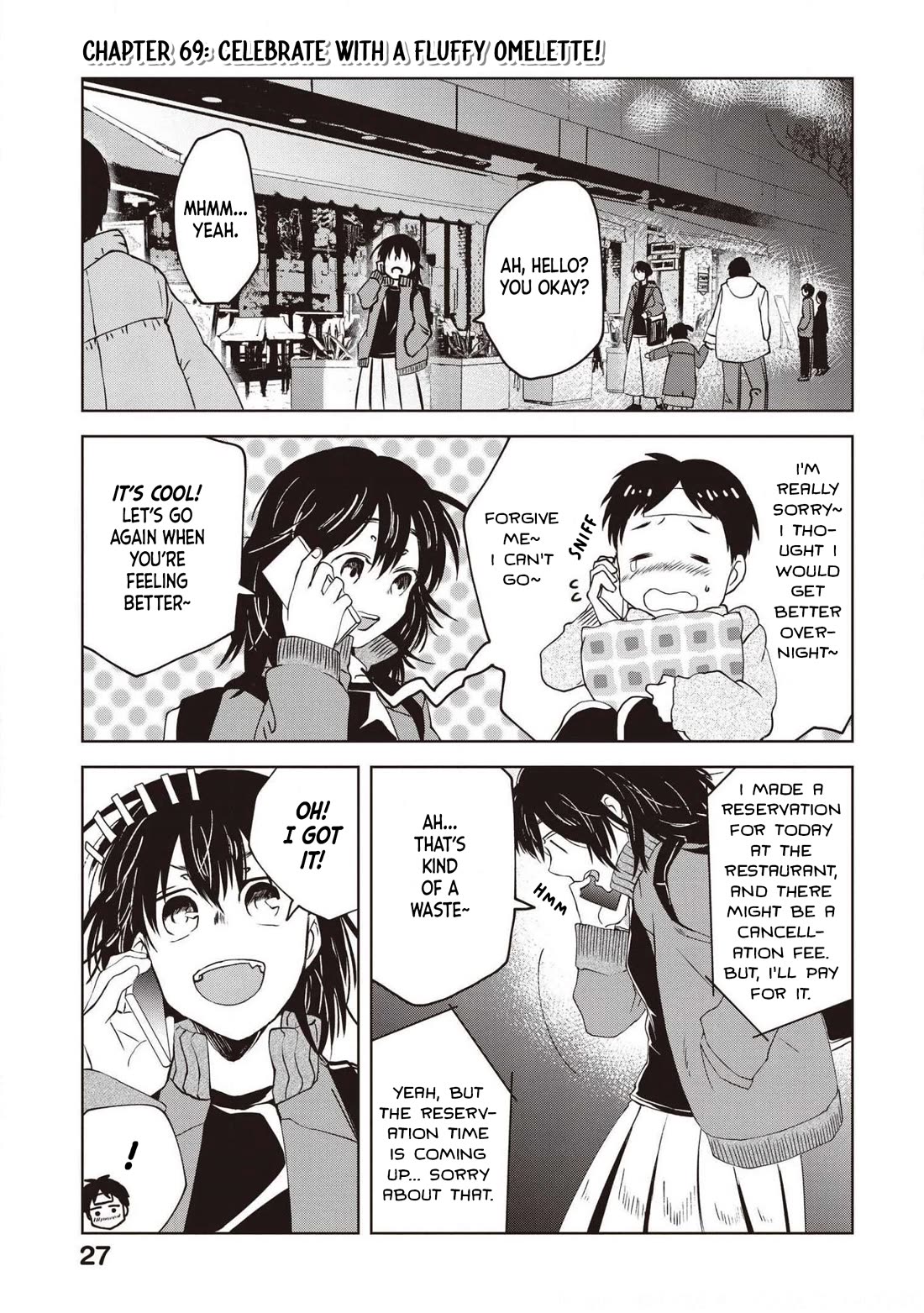 Meshinuma Chapter 69 page 1 - Chapter 69: Celebrate with a Fluffy Omelette!