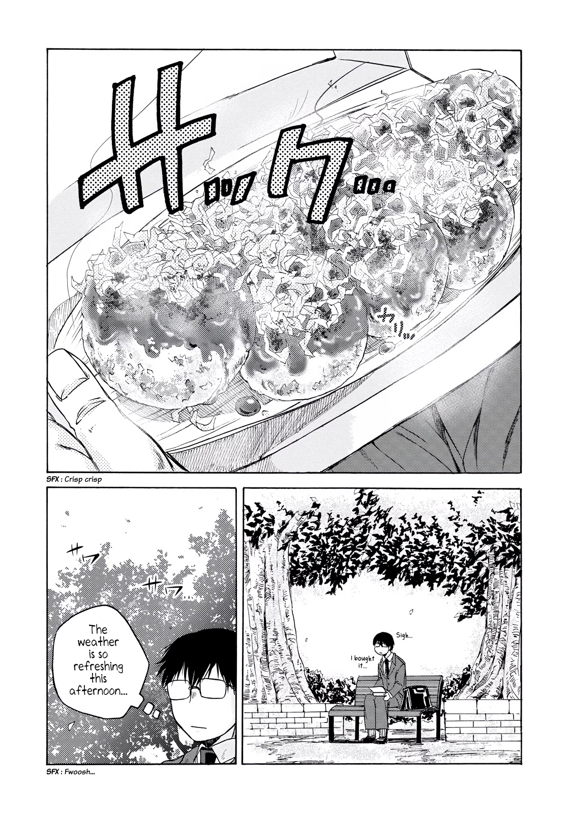 Meshinuma Chapter 7 page 4 - Chapter 7: Takoyaki... I Can't... But...