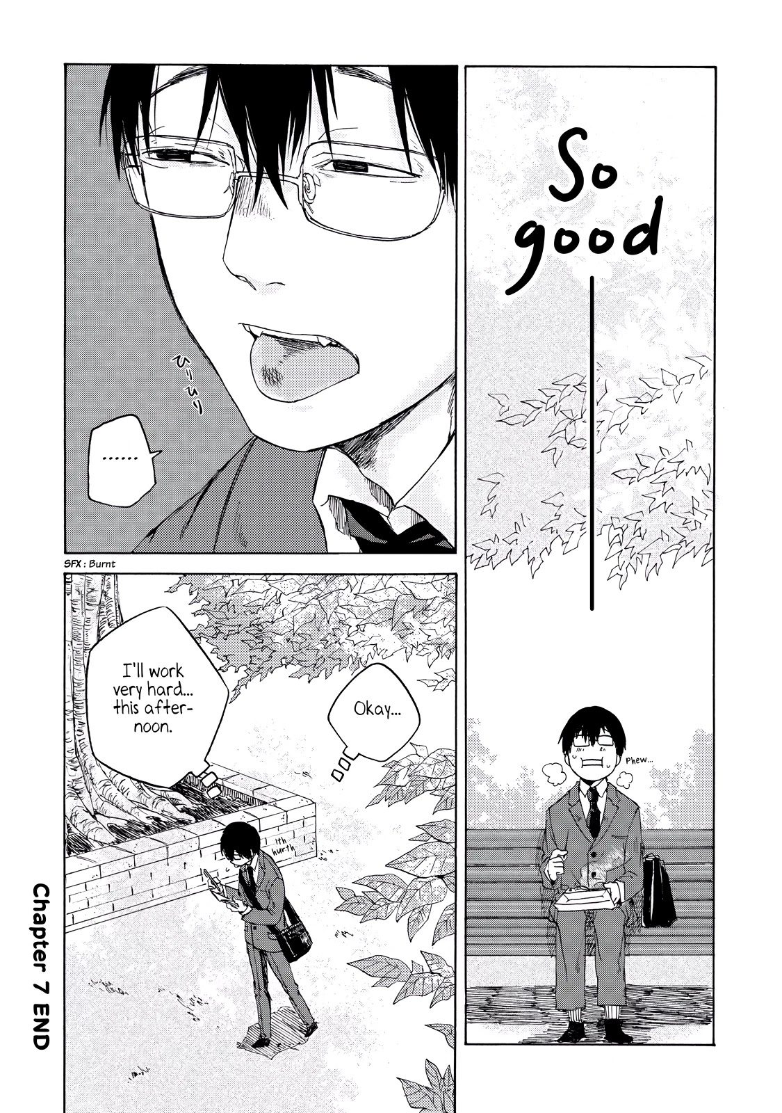 Meshinuma Chapter 7 page 8 - Chapter 7: Takoyaki... I Can't... But...