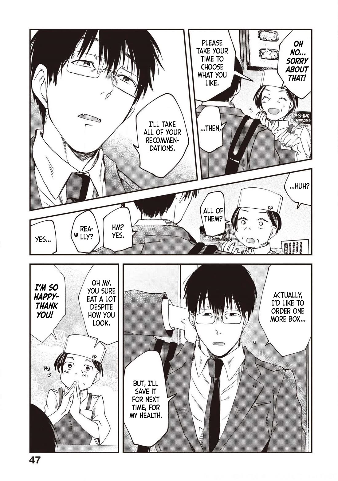 Meshinuma Chapter 71 page 3 - Chapter 71: The Bento Shop's Recommendations