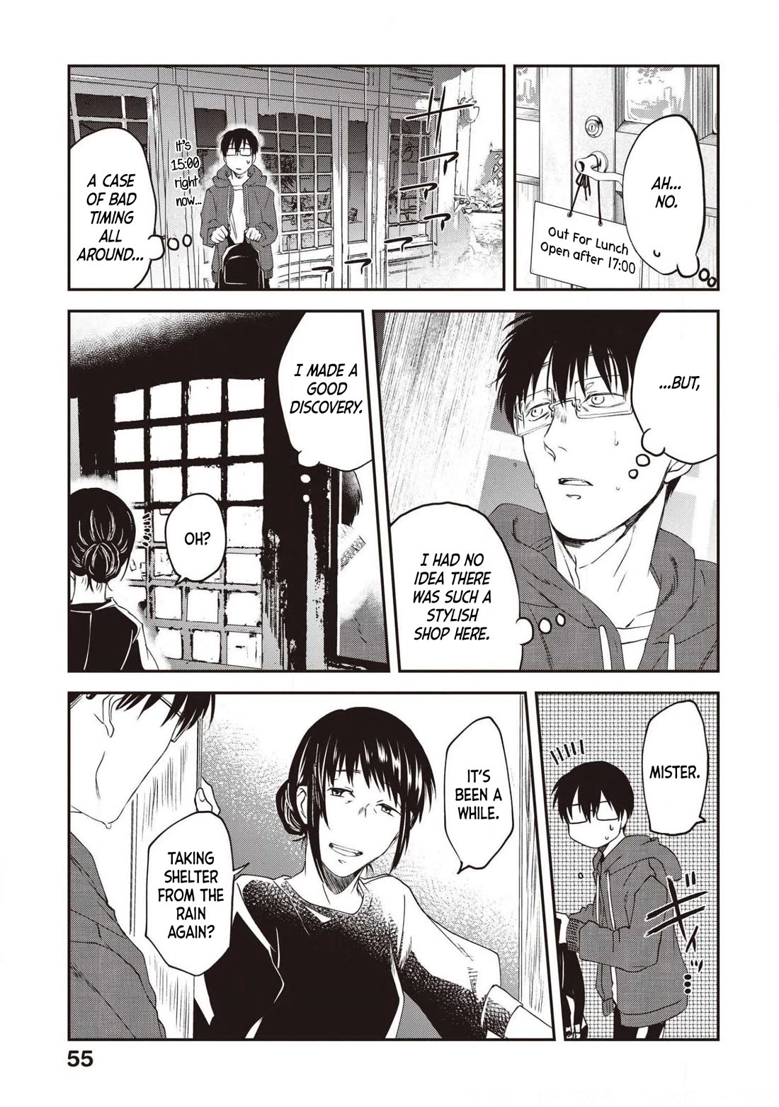 Meshinuma Chapter 72 page 3 - Chapter 72: Pizza Toast While Sheltering from the Rain