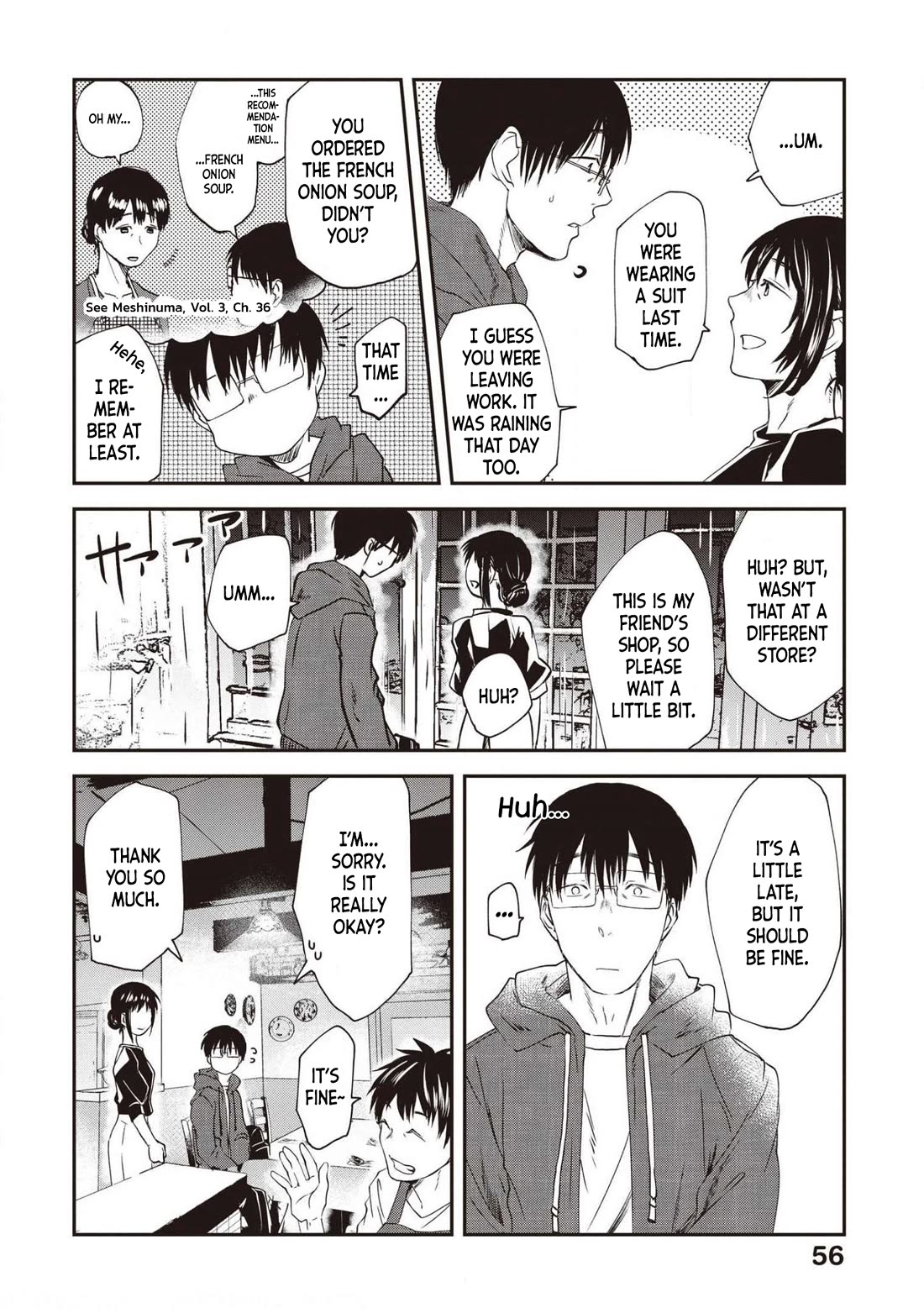 Meshinuma Chapter 72 page 4 - Chapter 72: Pizza Toast While Sheltering from the Rain