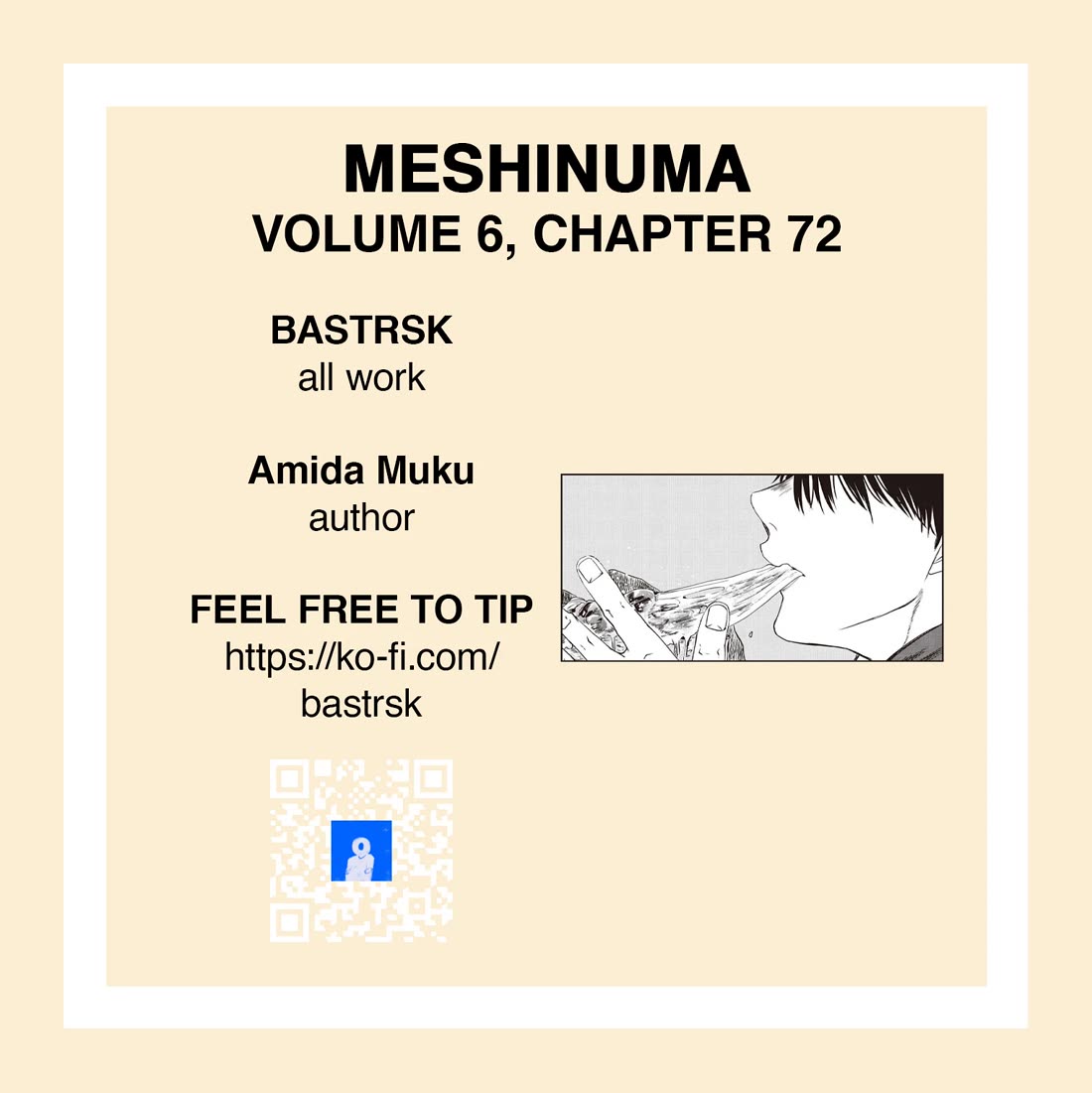 Meshinuma Chapter 72 page 9 - Chapter 72: Pizza Toast While Sheltering from the Rain