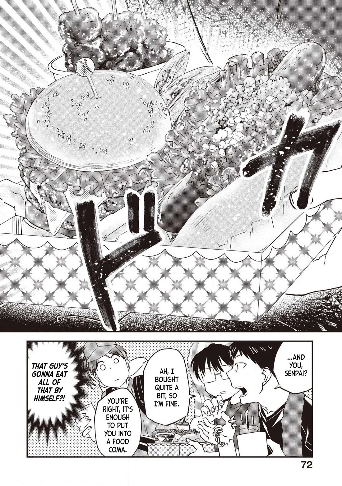 Meshinuma Chapter 74 page 4 - Chapter 74: Midsummer Stadium Food