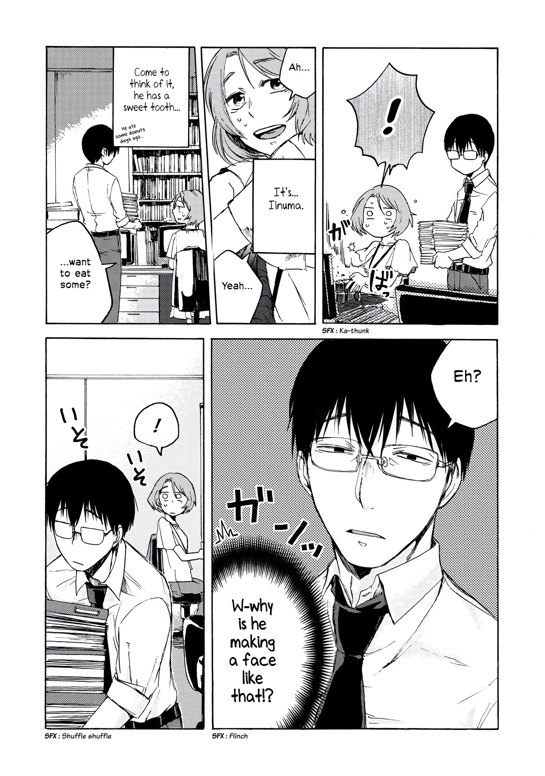 Meshinuma Chapter 9 page 4 - Chapter 9: Ohagi and Throbbing Heart