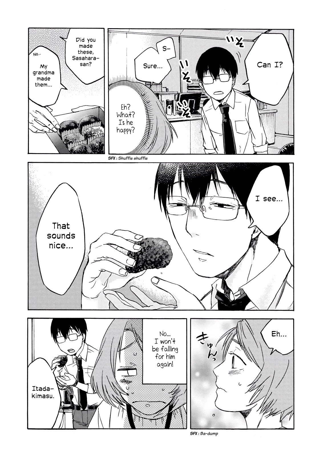 Meshinuma Chapter 9 page 5 - Chapter 9: Ohagi and Throbbing Heart