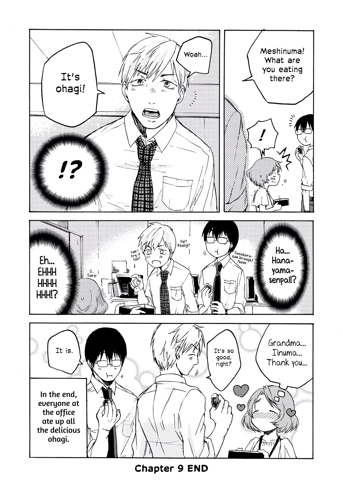 Meshinuma Chapter 9 page 8 - Chapter 9: Ohagi and Throbbing Heart