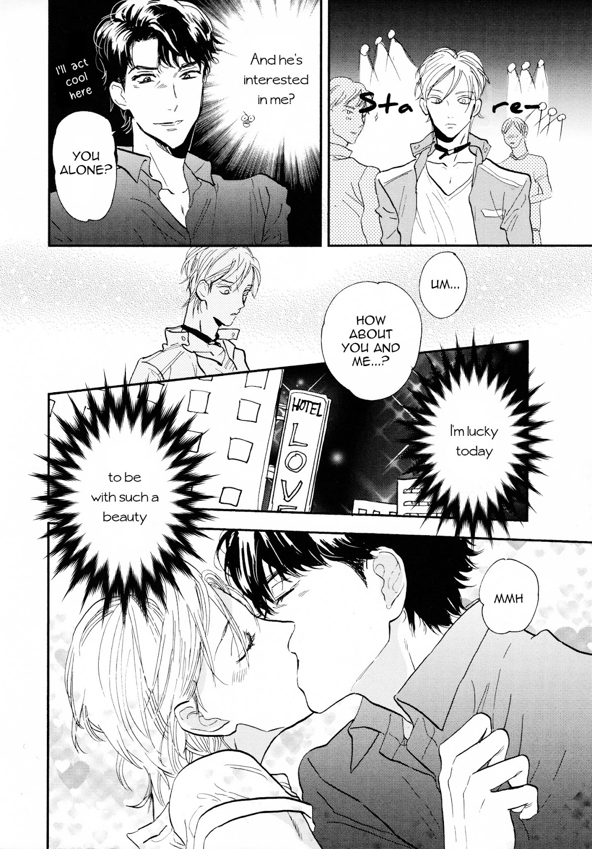 Mesu Oniisan Anthology Chapter 4 page 2 - Chapter 4: Nichoume no Nagai Yoru (by Kashio)