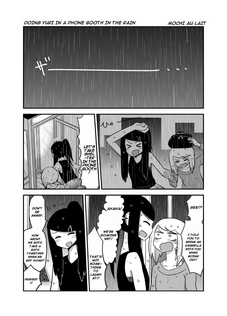 Met My Sister On A Dating Site Chapter 10.2 page 1 - Chapter 10.2 : Doing Yuri in a Phone Booth in the Rain